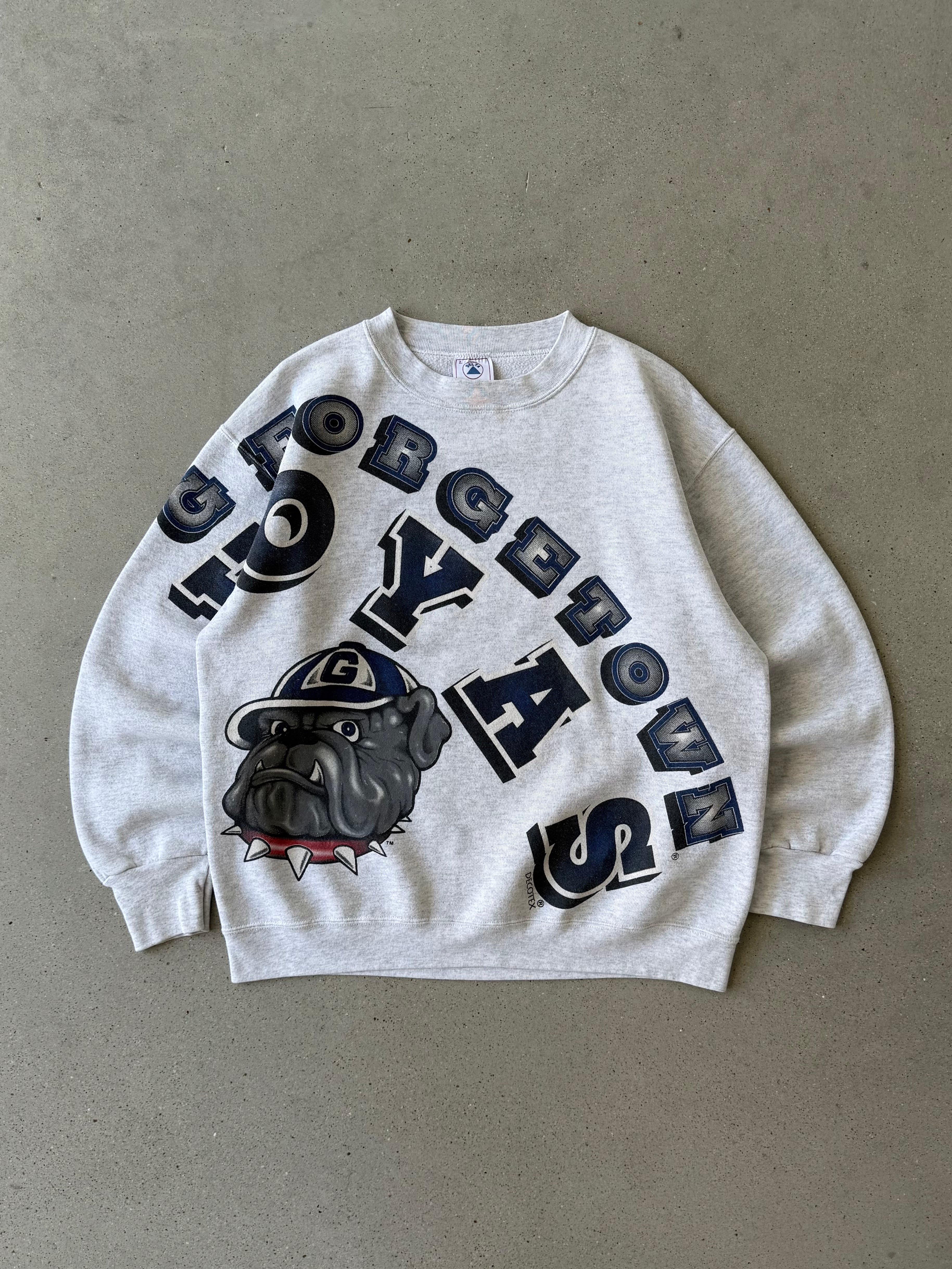 Vintage Georgetown Hoyas Crewneck  - L