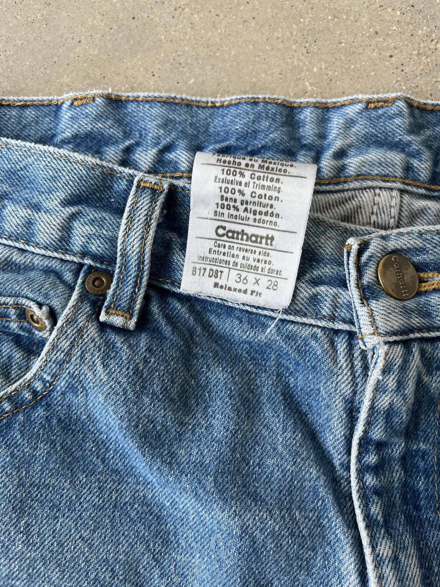 Vintage Carhartt Relaxed Denim - 36x28