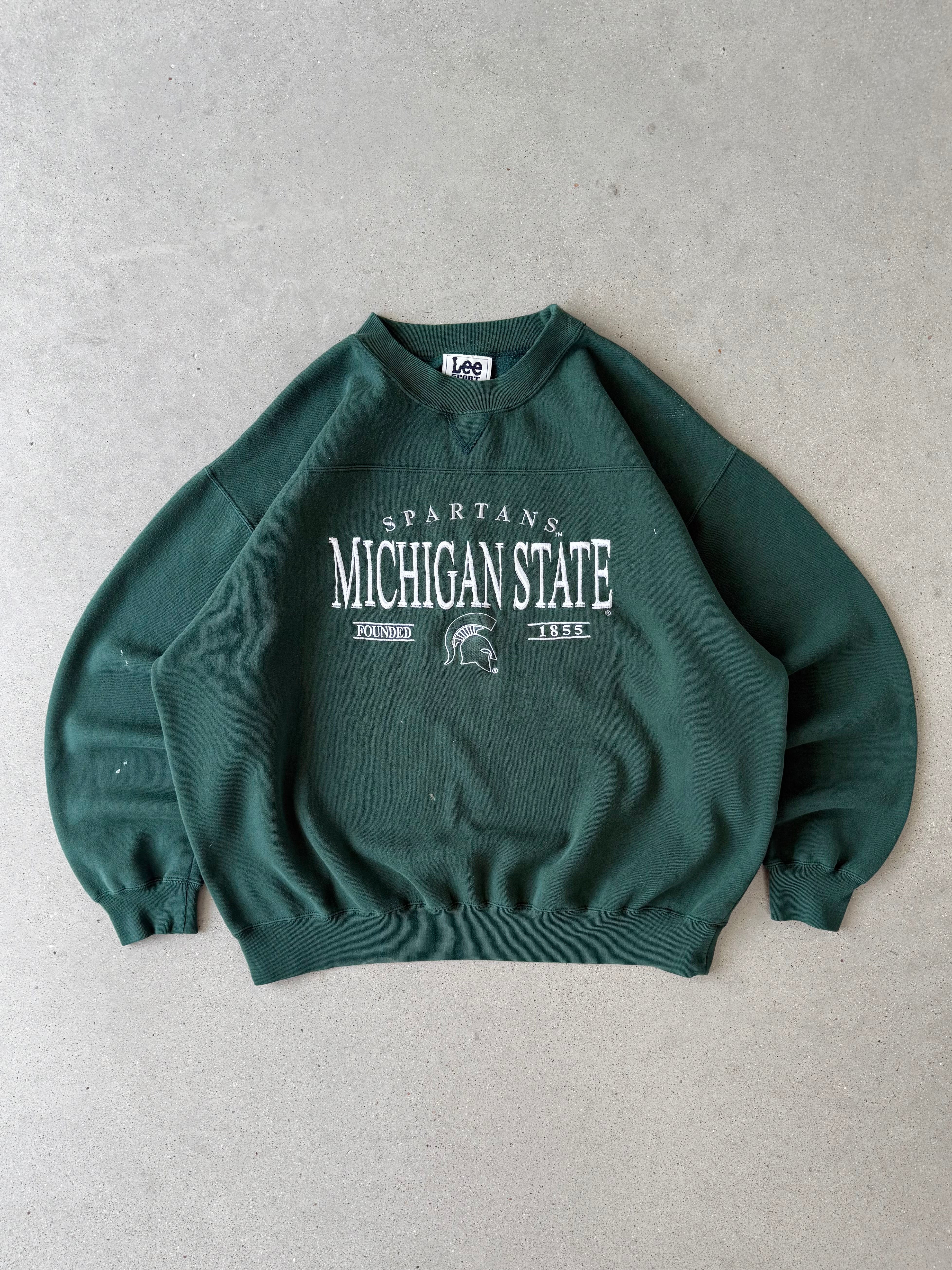 Vintage Michigan State Lee Sport Crewneck - XL