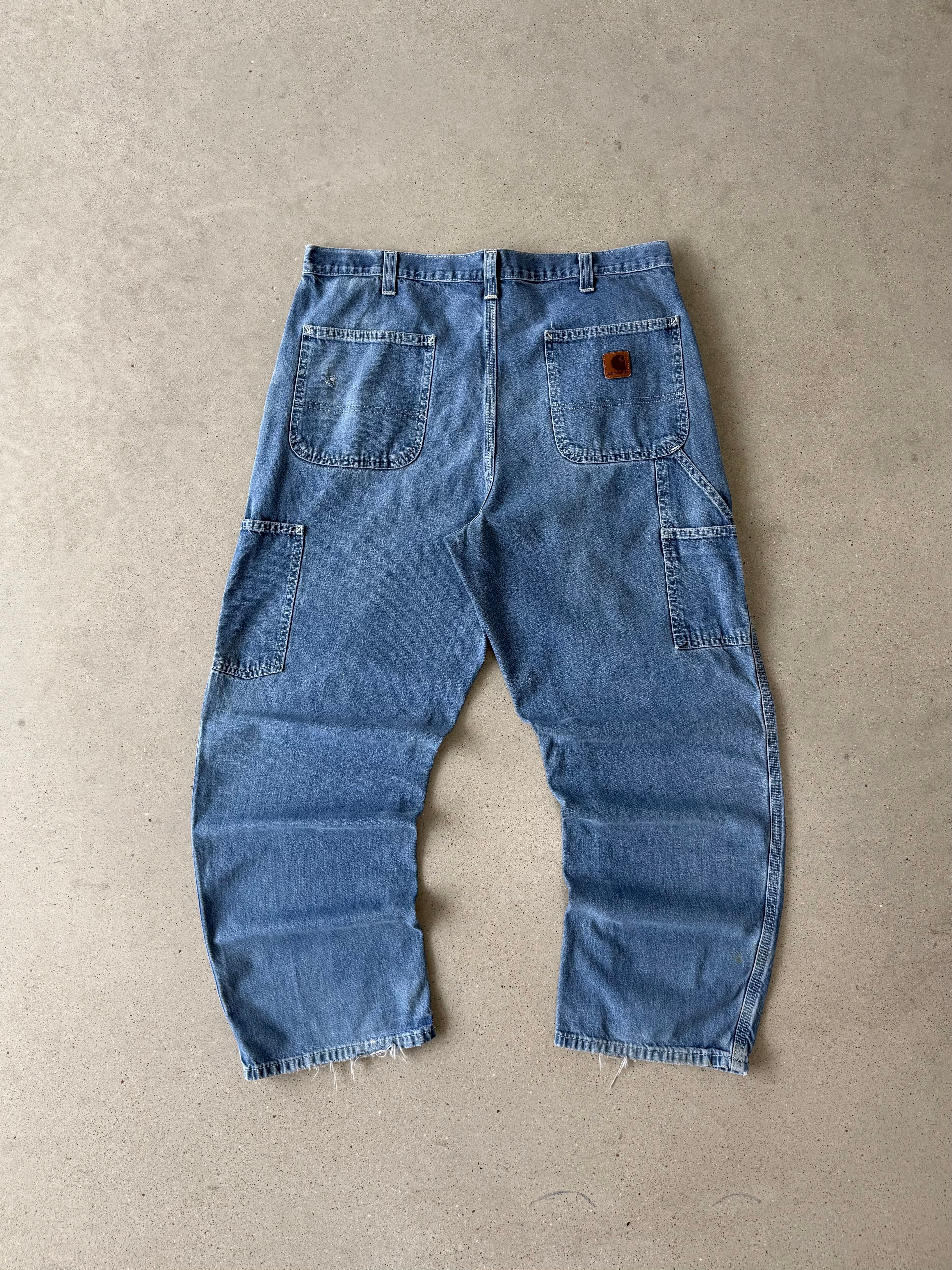 Vintage Carhartt Distressed Carpenter Denim - 36x30