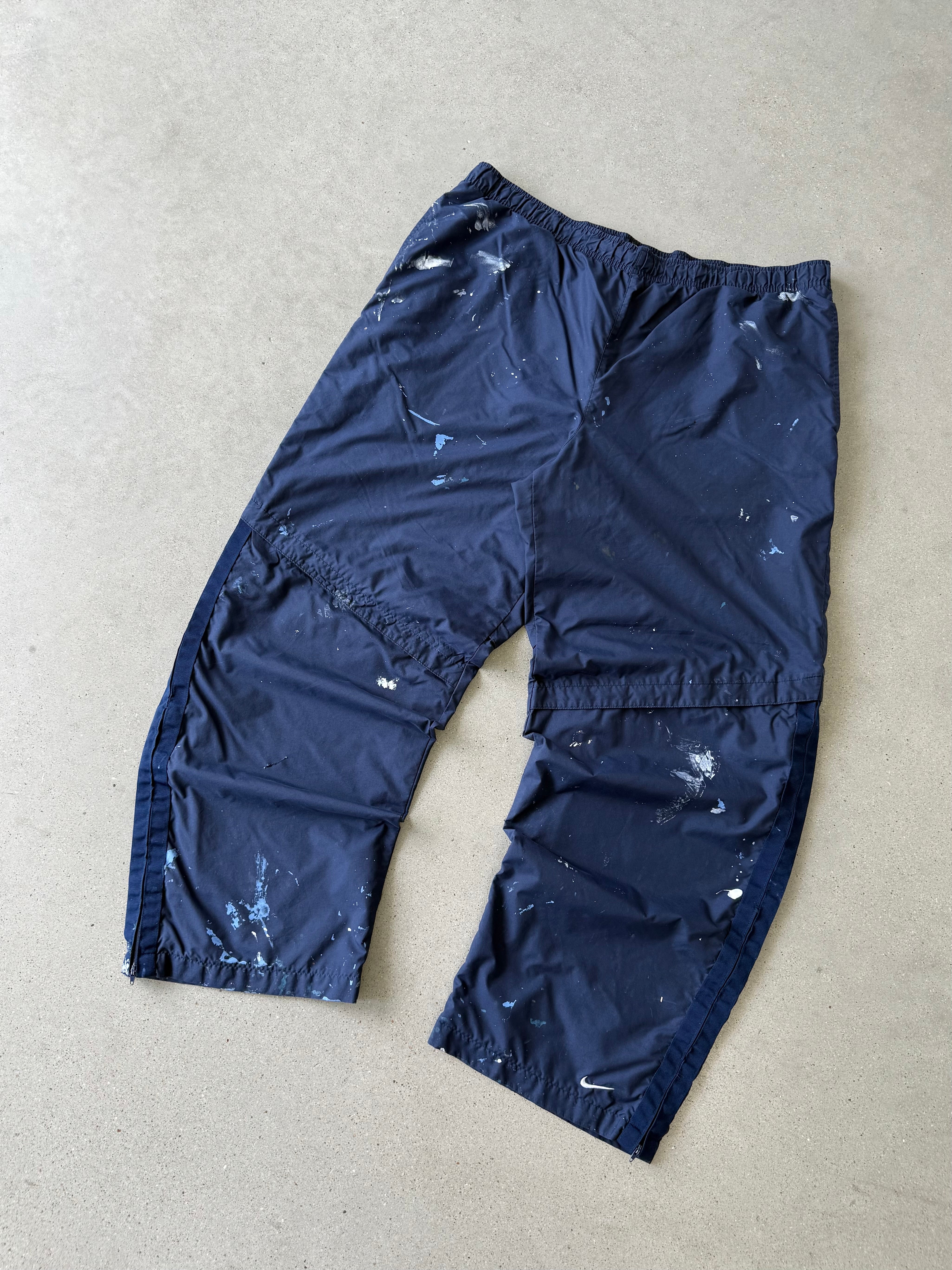 Vintage Nike Navy Painter's Track Pants - XXL