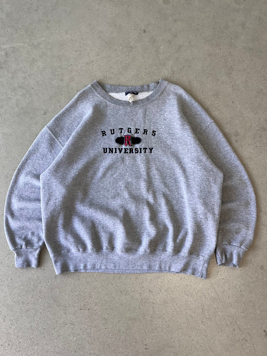 Vintage Rutgers University Crewneck - XL