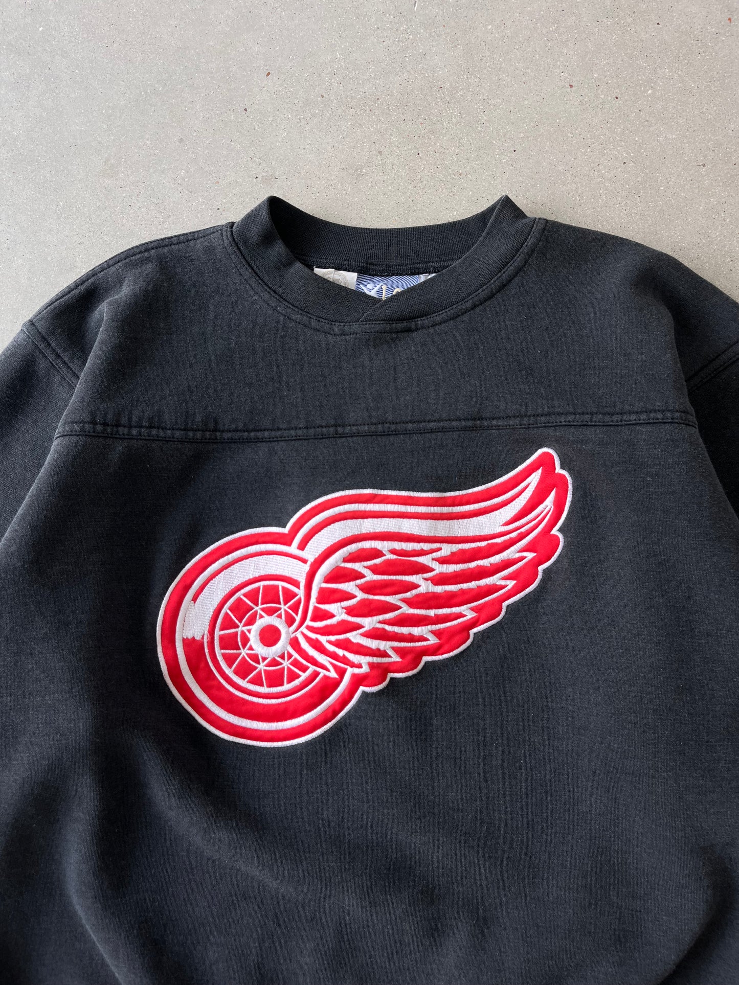 Vintage Detroit Red Wings Lee Sport Crewneck - L