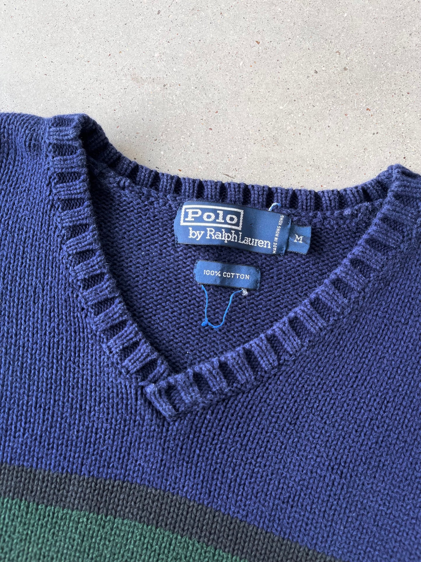 Vintage Polo Ralph Lauren V-neck Sweater - M