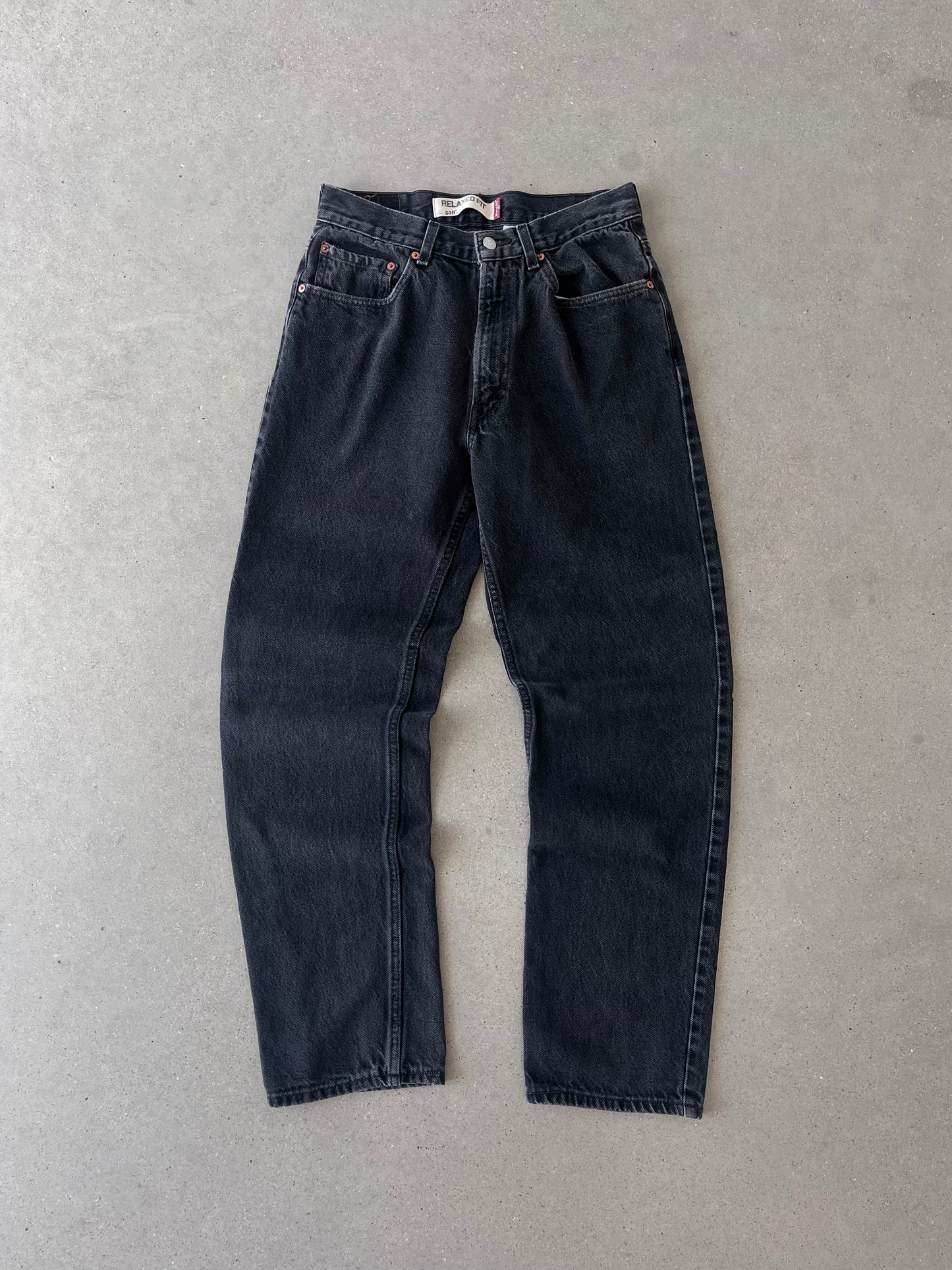 Vintage 550 Levi's Relaxed Black Denim - 30x32