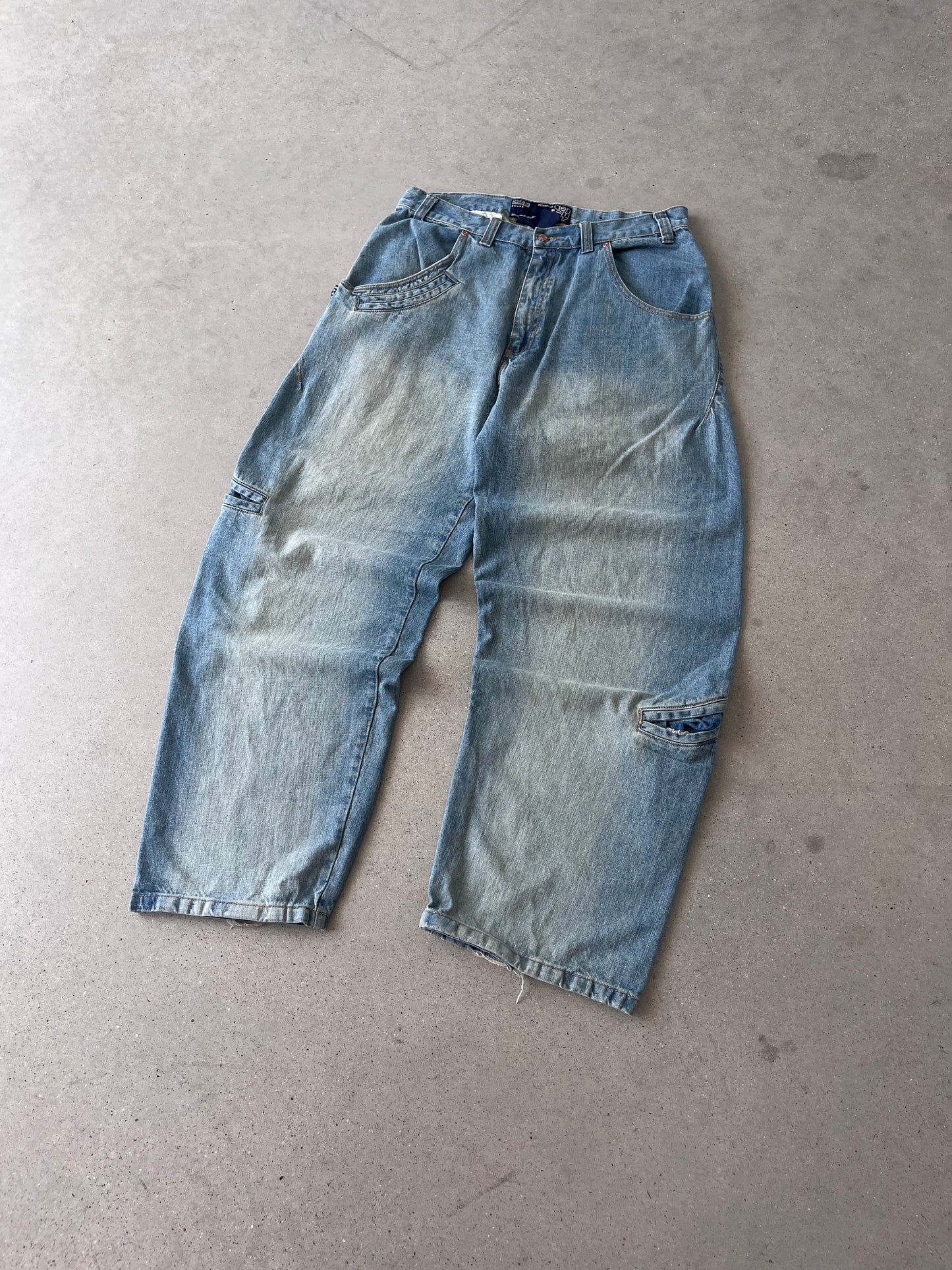 Vintage Y2K OMAVI Den Em Jens Baggy Denim - 34x32