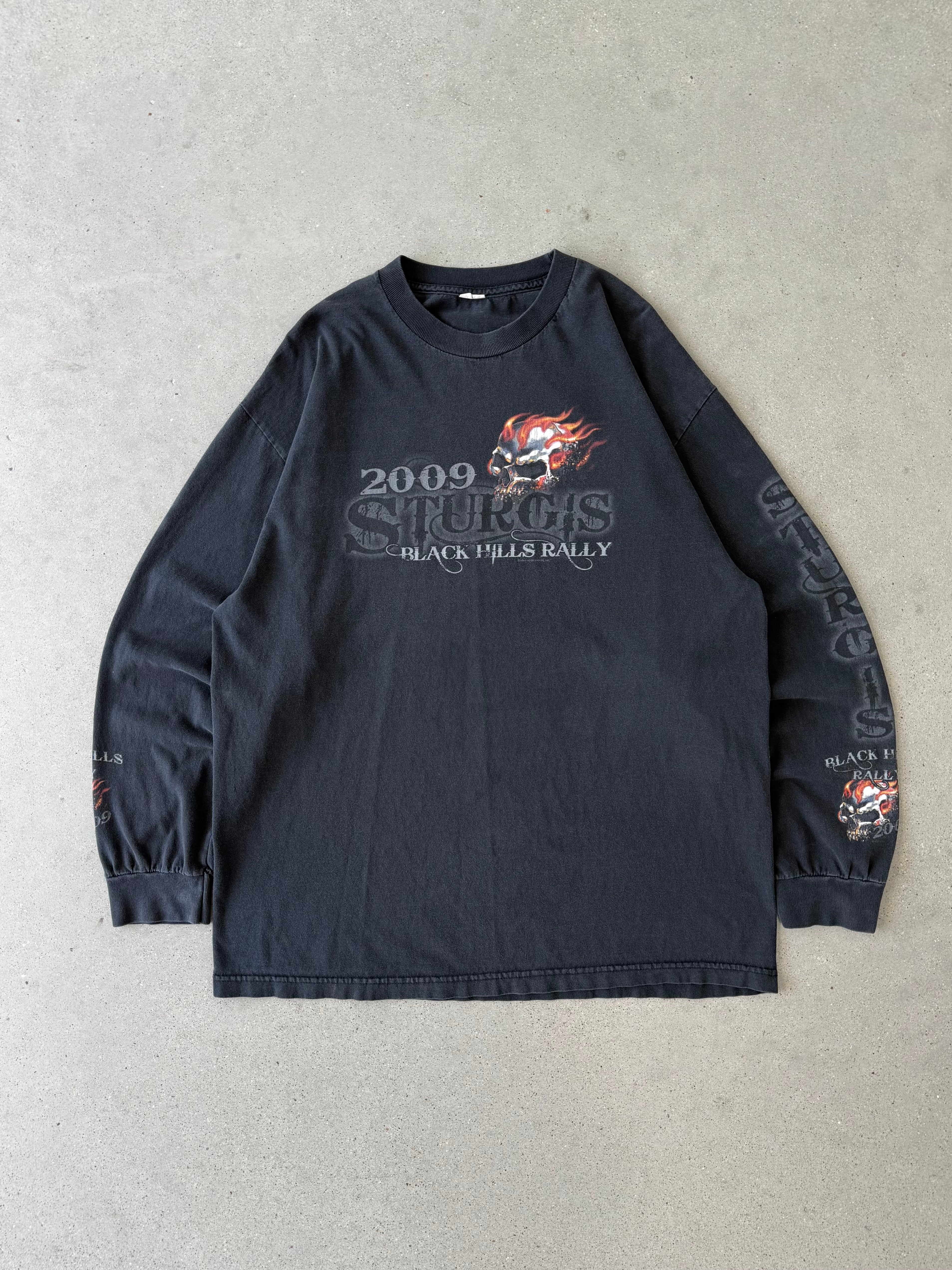 Vintage 2009 Sturgis Black Hills Rally Long Sleeve- XL