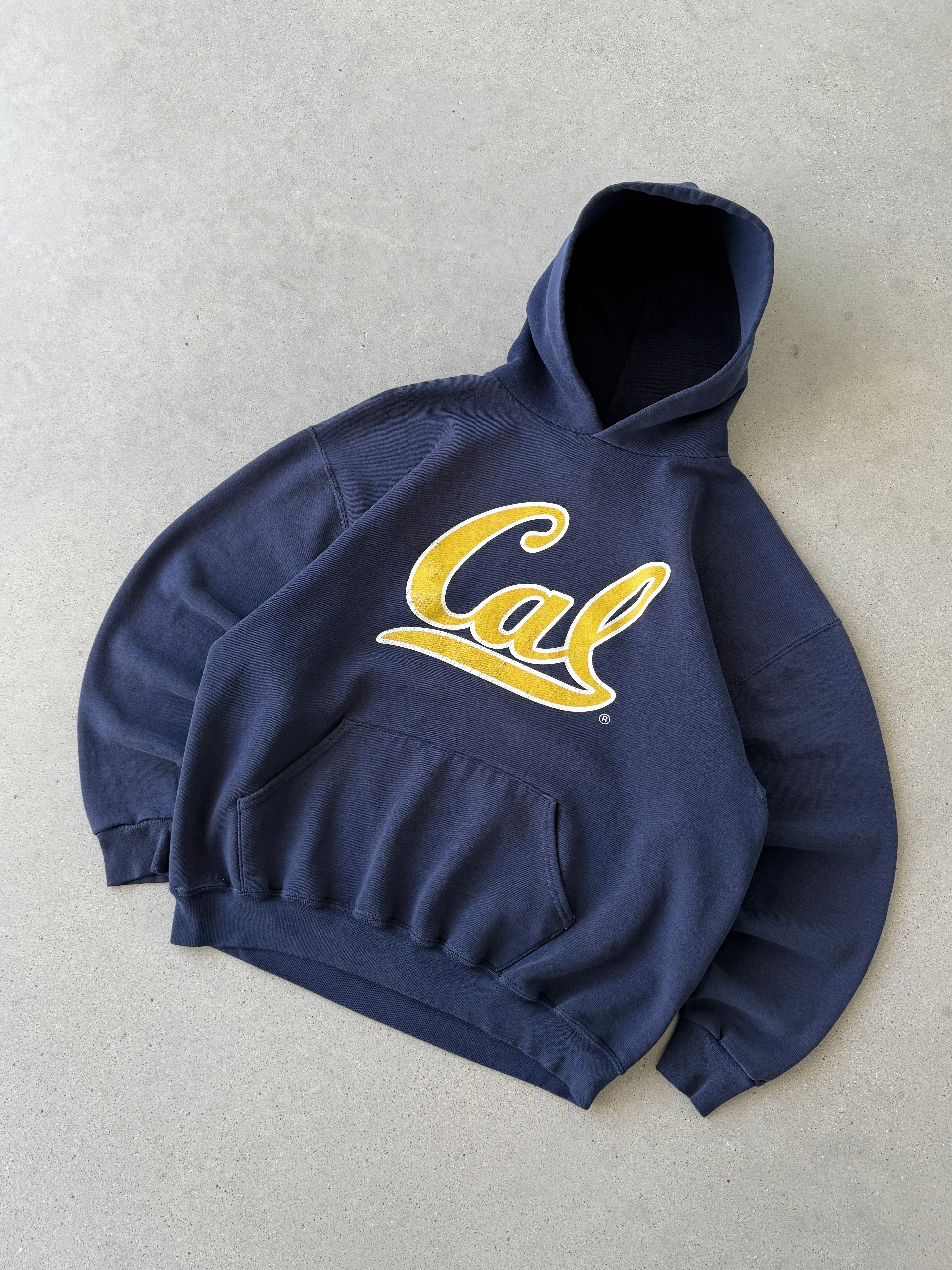 Vintage University of California Navy Hoodie  - XL