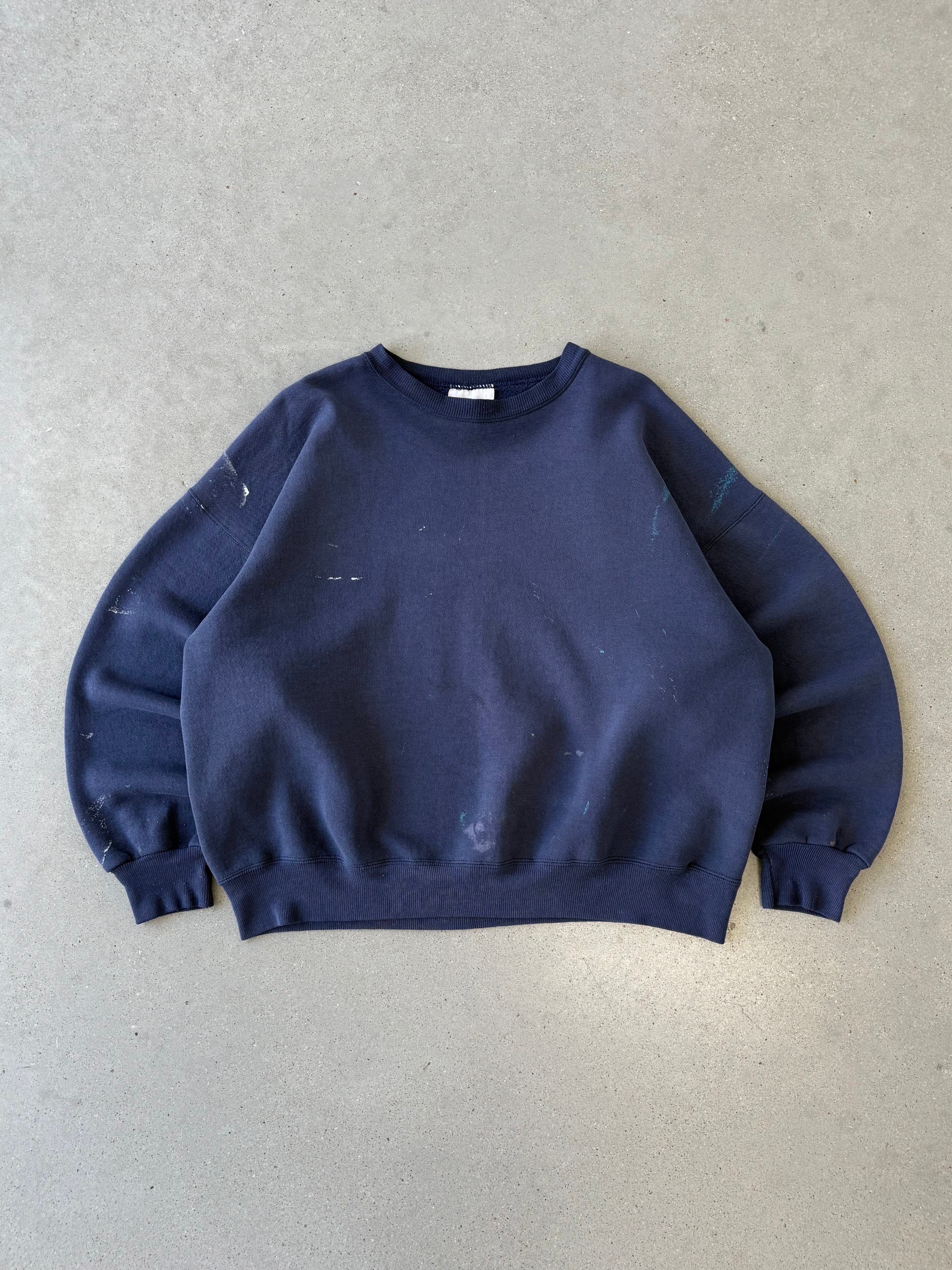 Vintage 1990s Painter's Boxy Crewneck - M