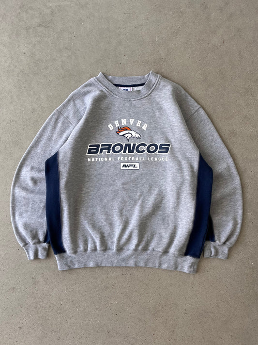 Vintage Denver Broncos NFL Crewneck - L