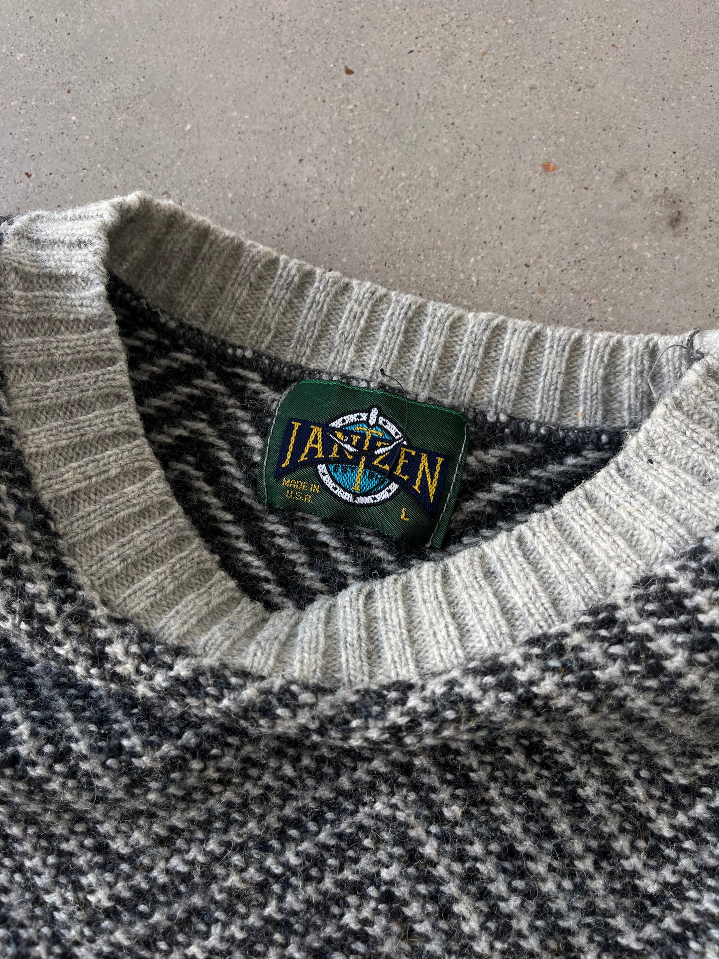 Vintage Jantzen Knitted Sweater - L