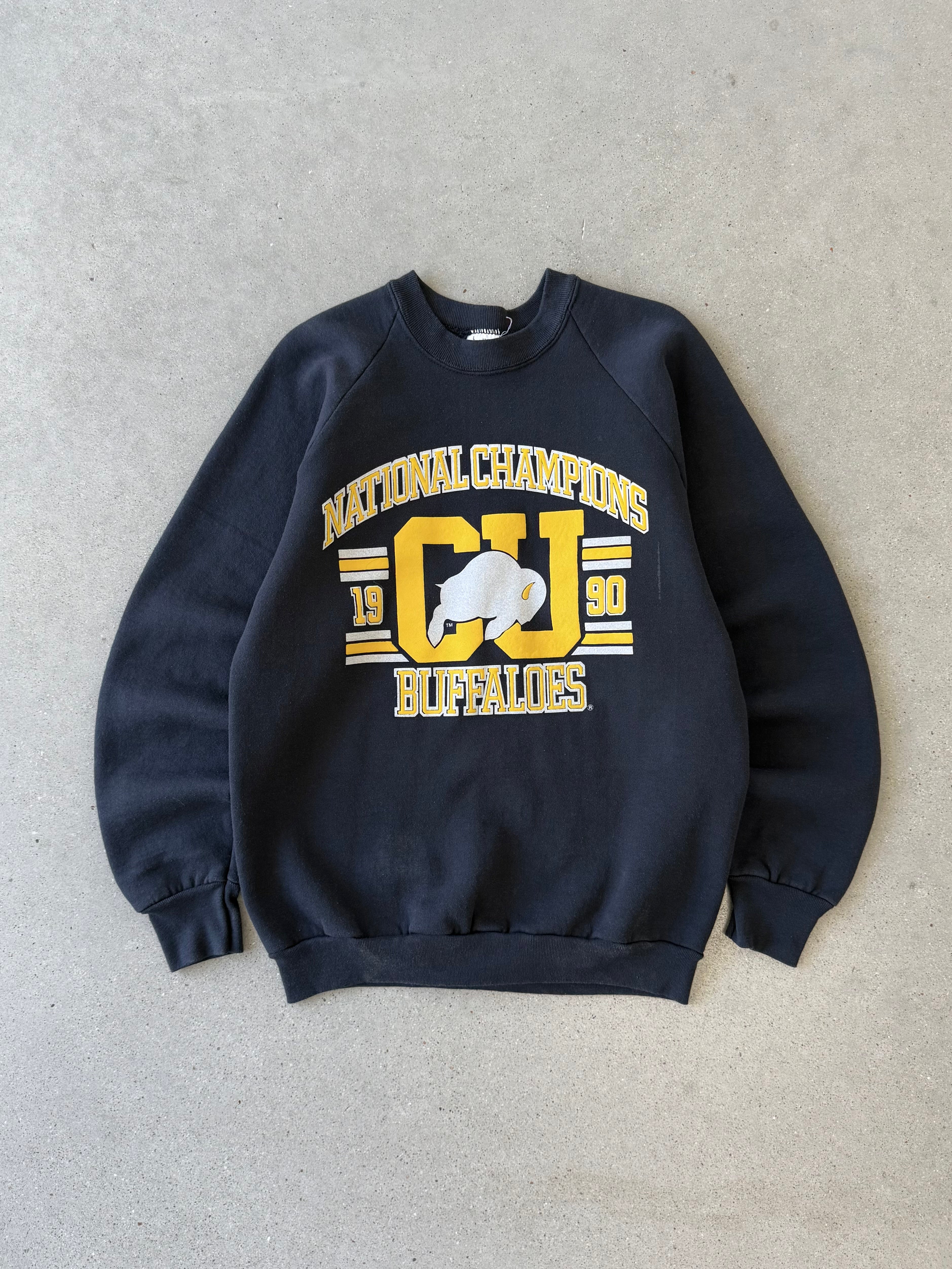 Vintage 1990 Colorado Buffaloes Crewneck - M
