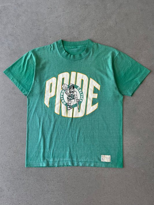 Vintage 90s Boston Celtics Tee - L