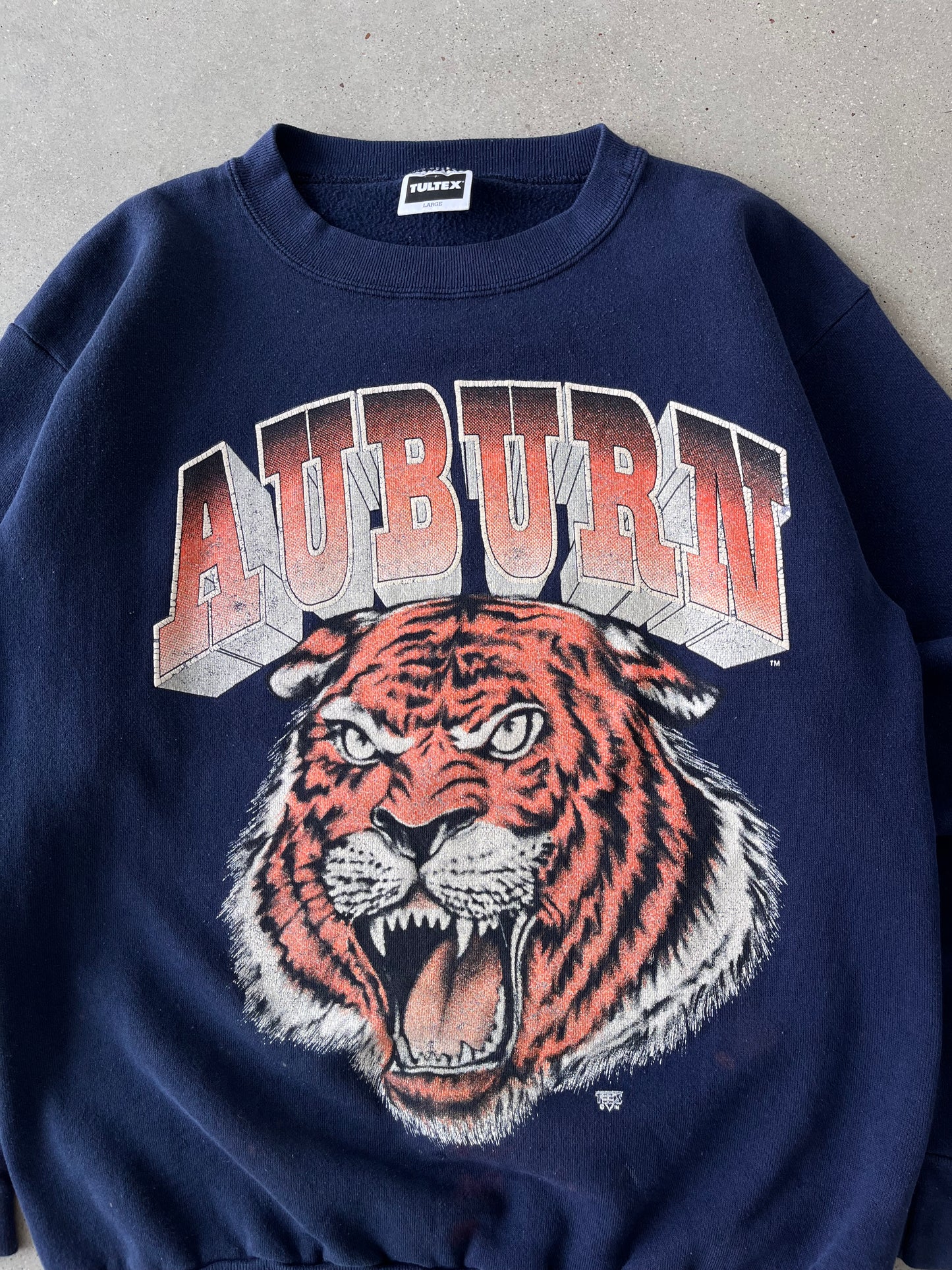 Vintage Auburn Tiger Crewneck - L