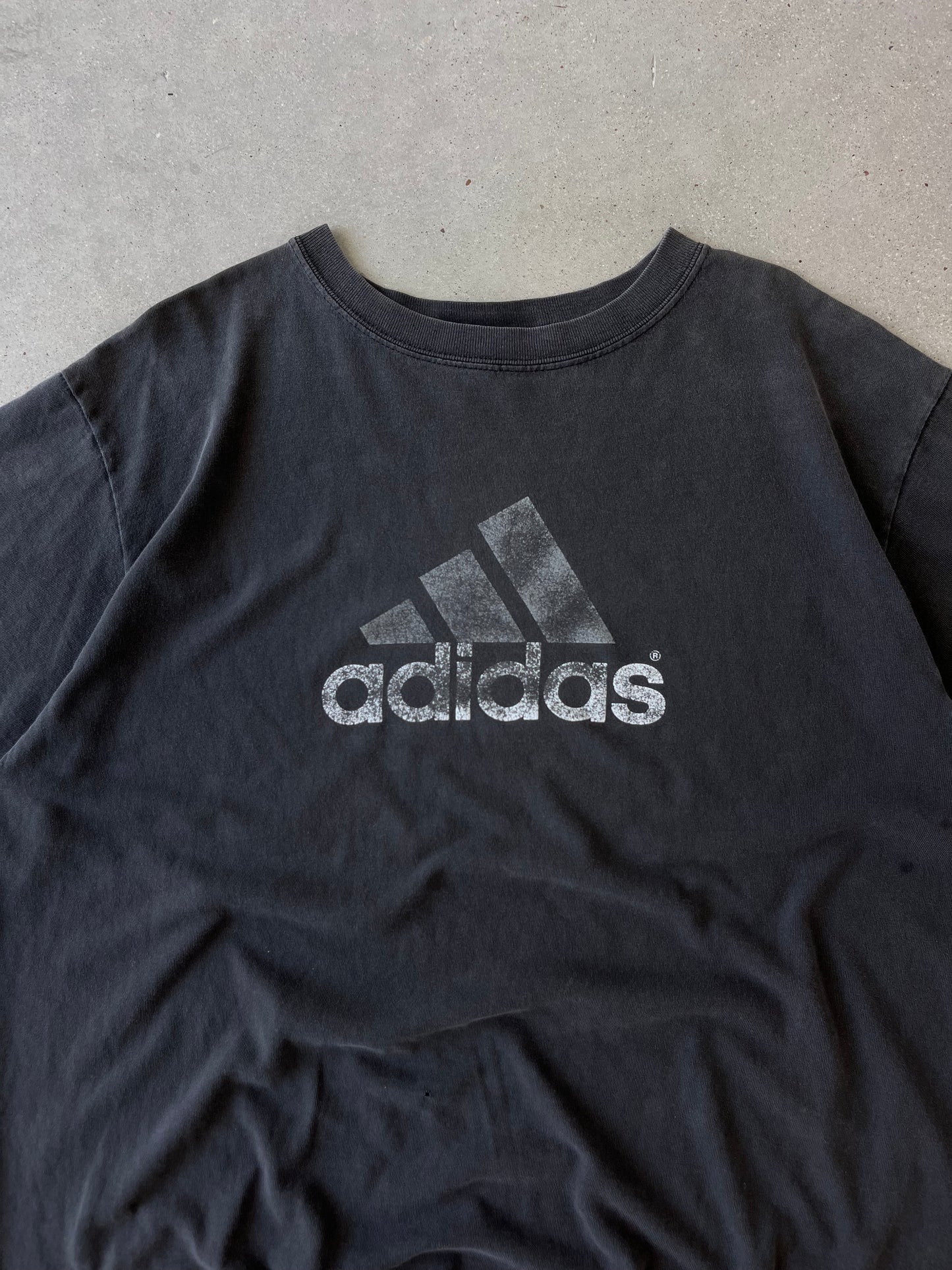 Vintage Adidas Logo Tee - XL