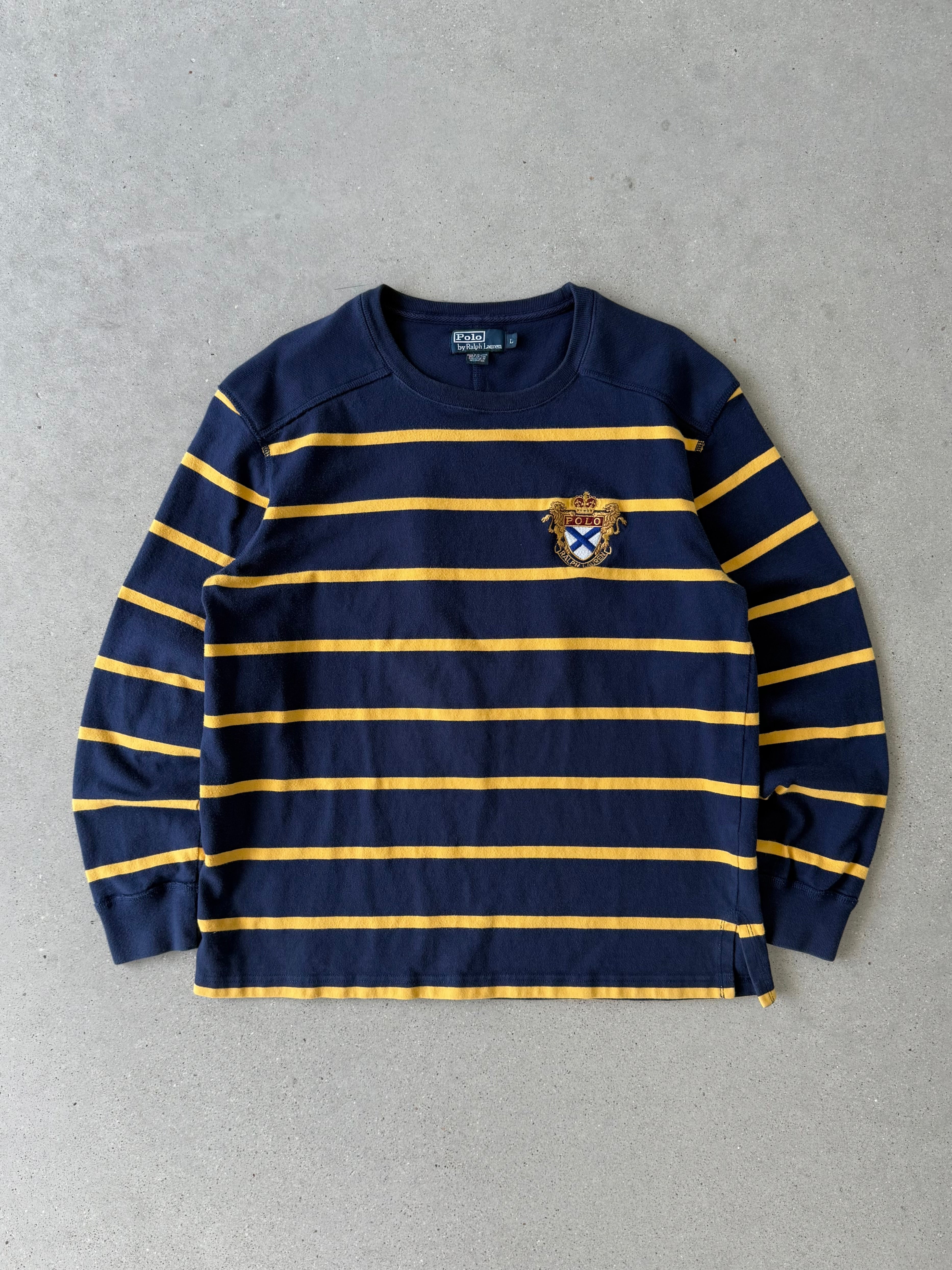 Vintage Polo Ralph Lauren Striped #7 Long Sleeve - L