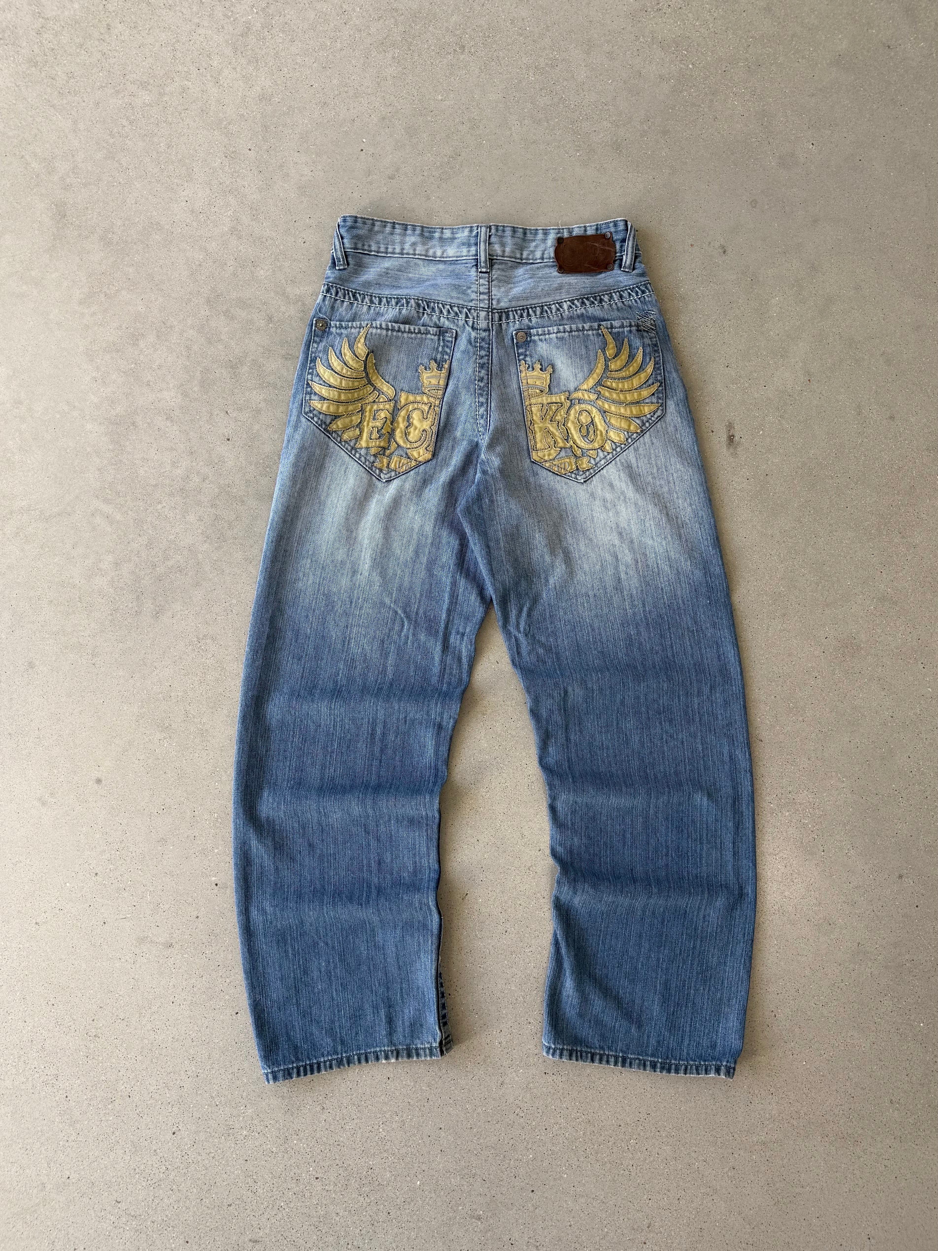 Vintage Ecko Unlimited Embroidered Denim - 30x30