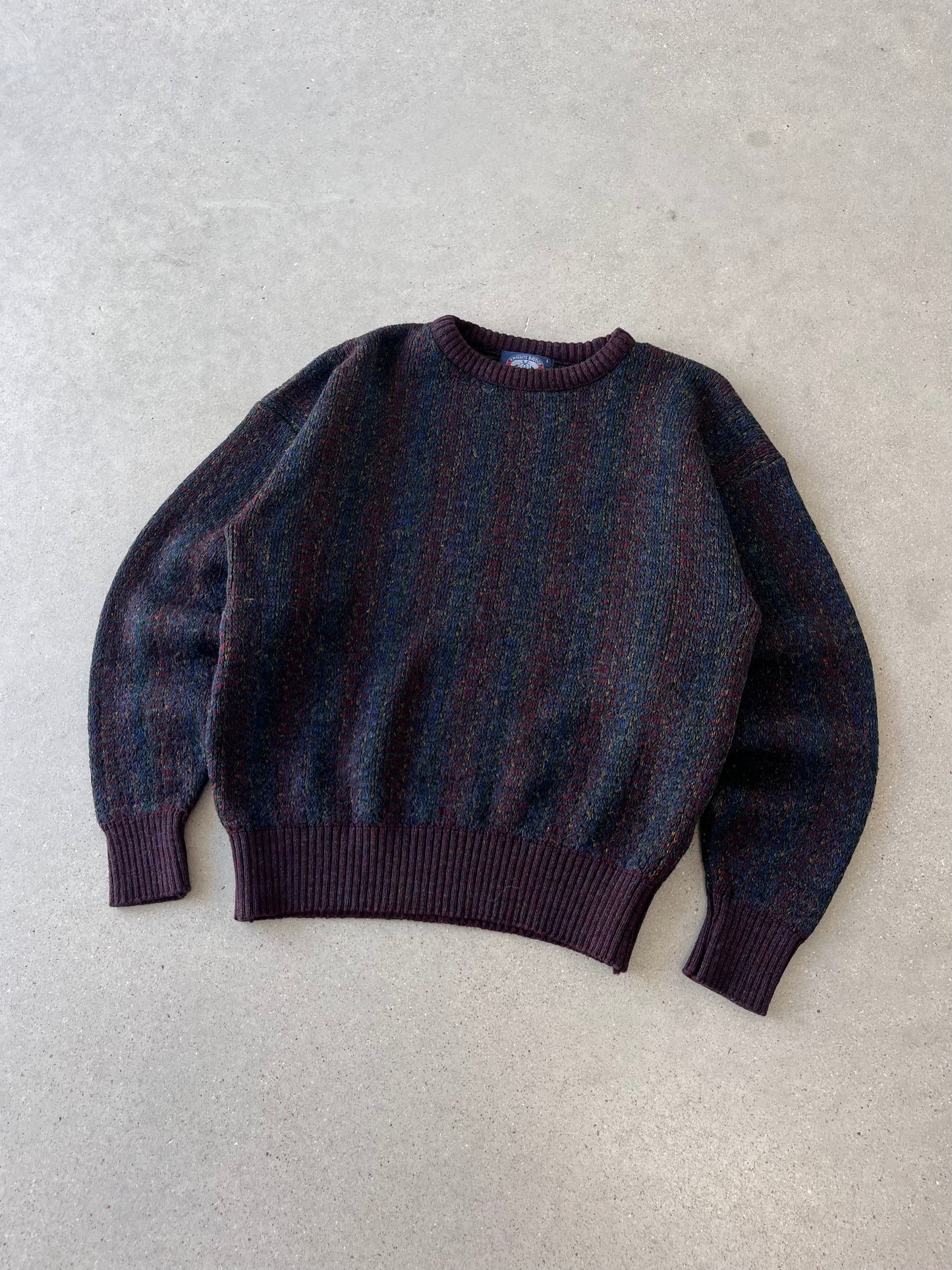 Vintage Knights Bridge Knitted Sweater - L