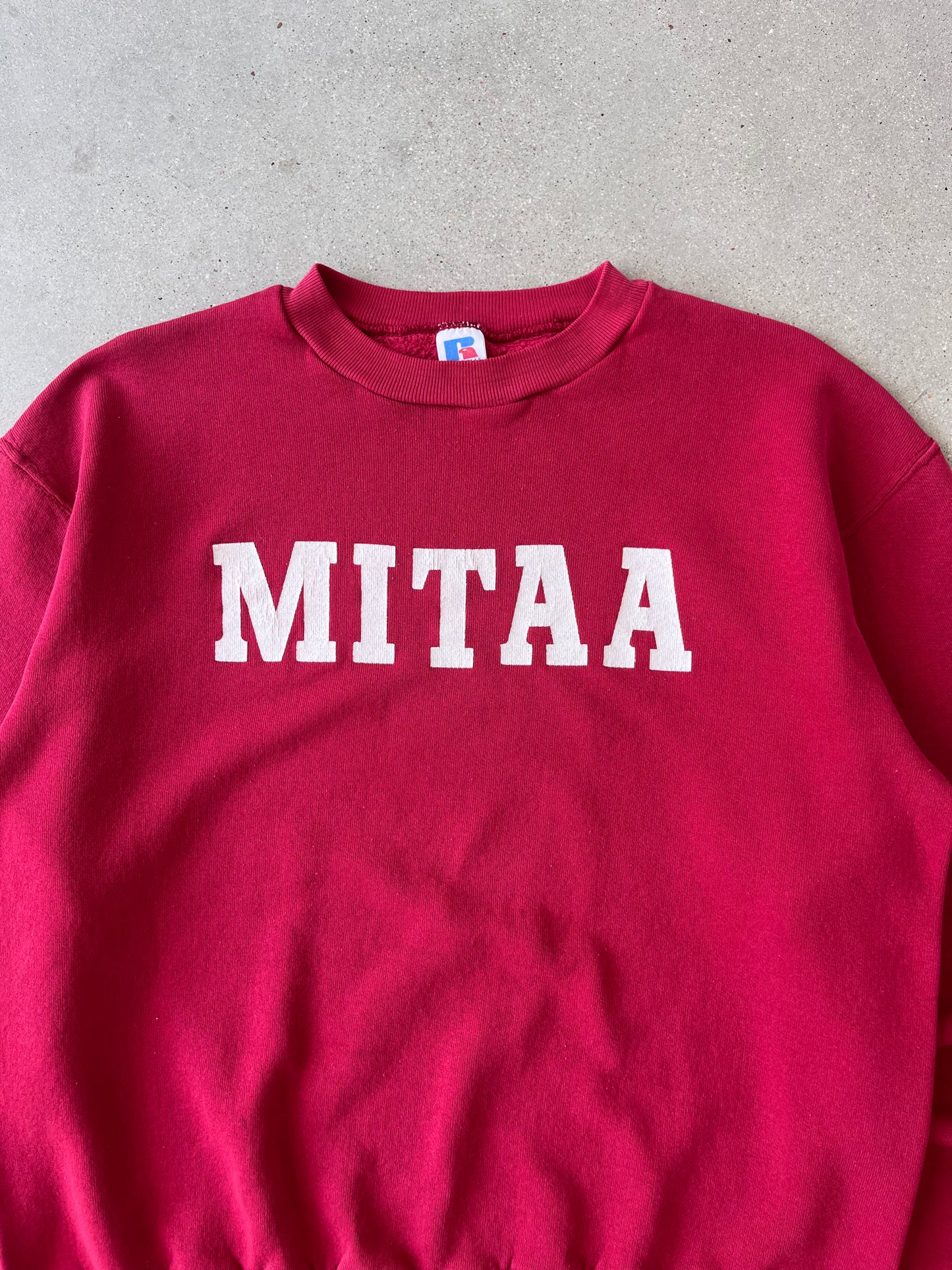 Vintage 80s MITAA Russell Athletic Sweatshirt - XL