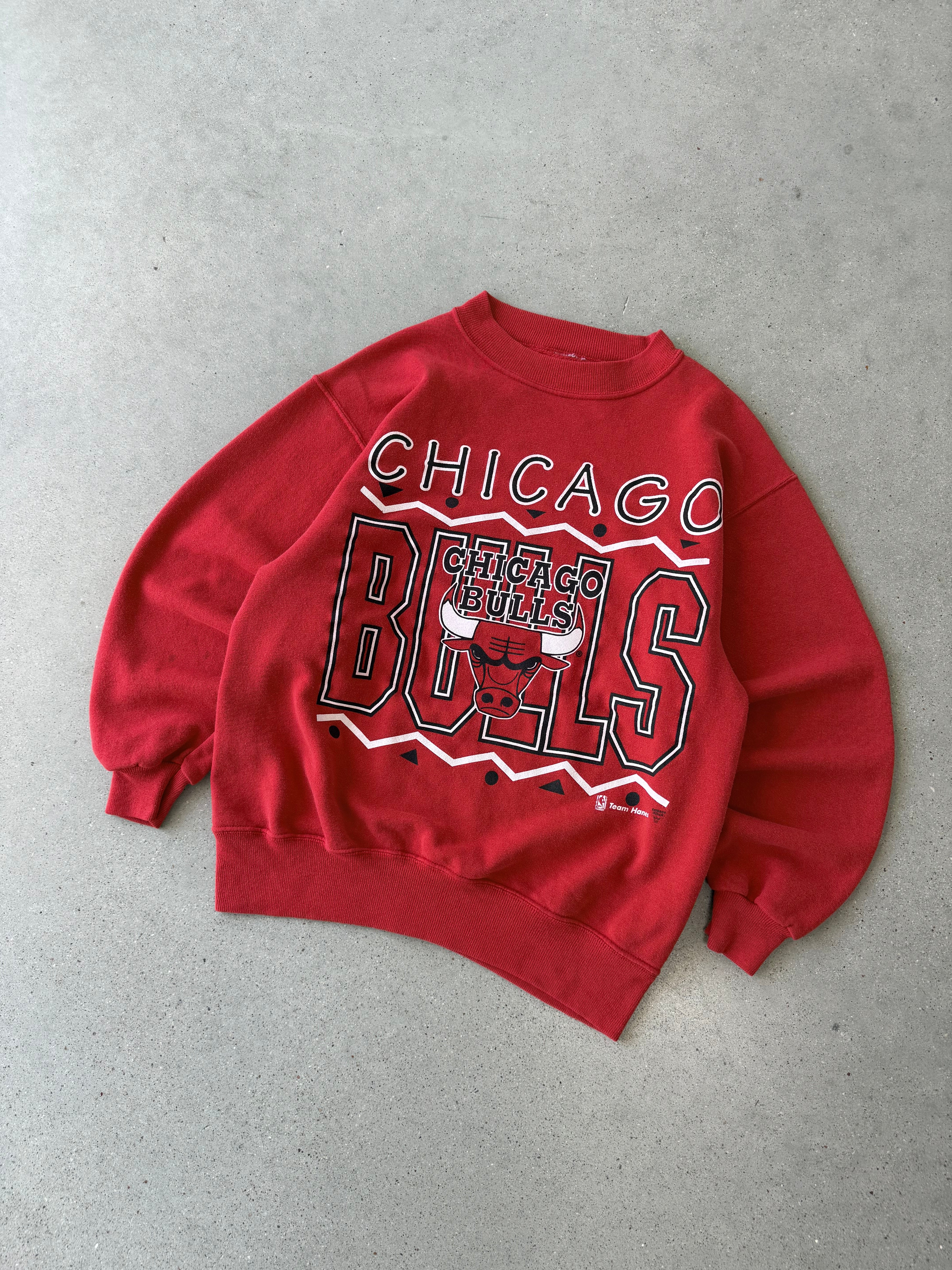 Vintage Chicago Bulls Red Sweatshirt  - S