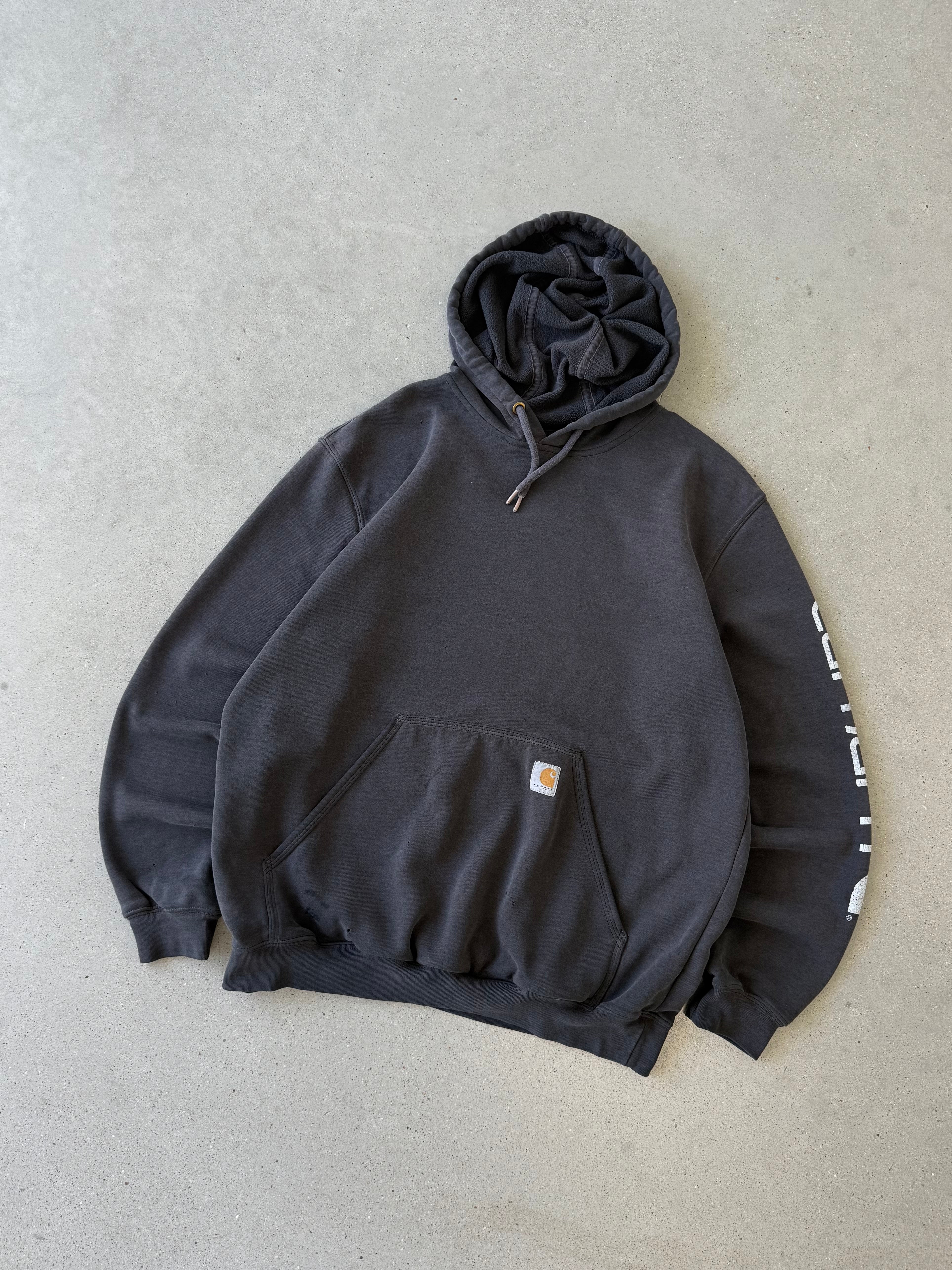 Vintage Carhartt Faded Hoodie - L
