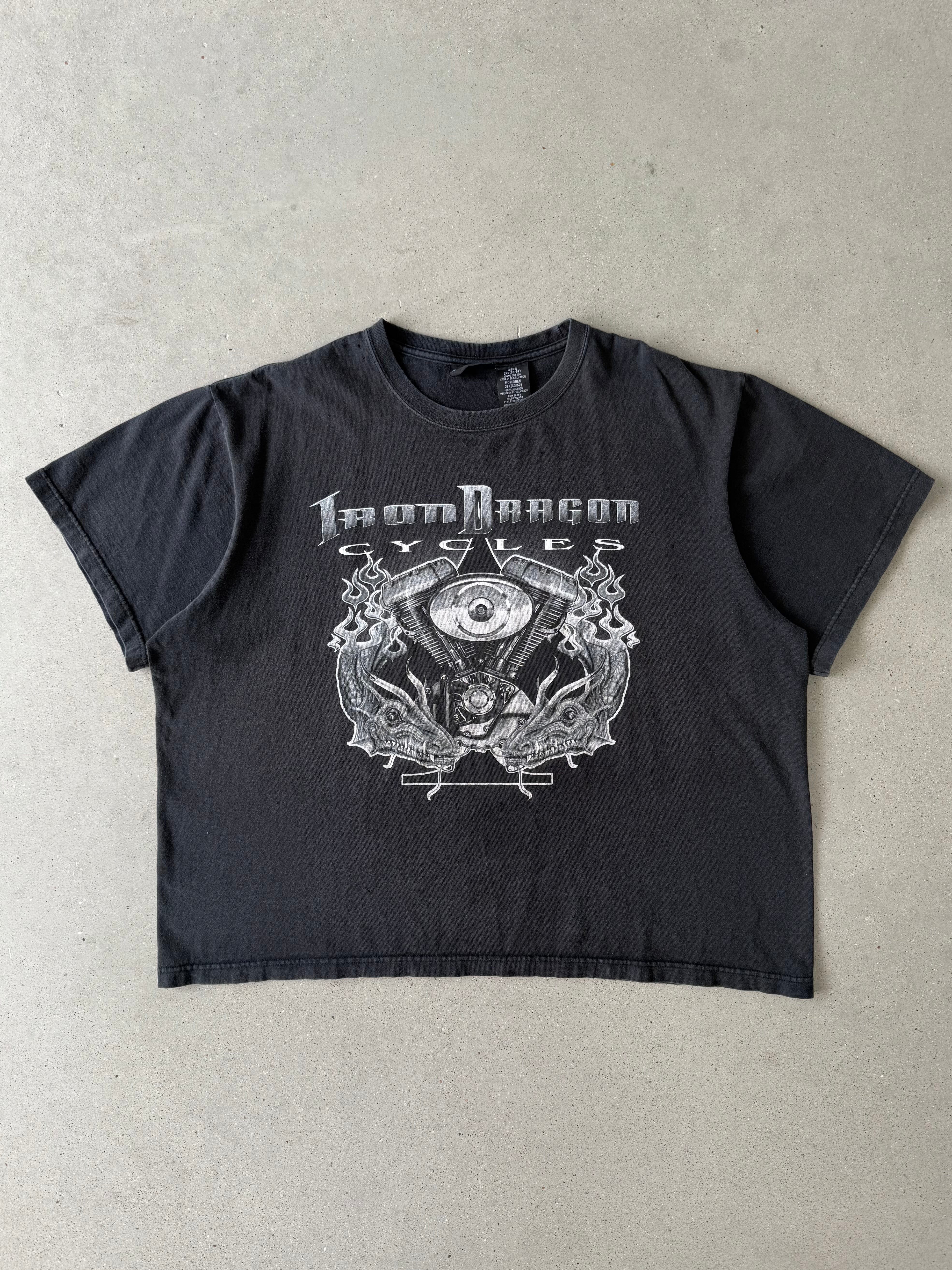 Vintage Iron Dragon Cycler Boxy Tee - XXL