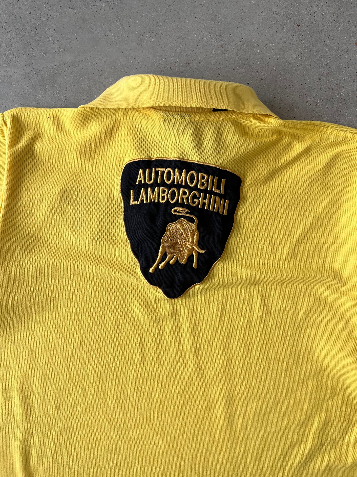 Vintage Automobil Lamborghini Polo Shirt - XL