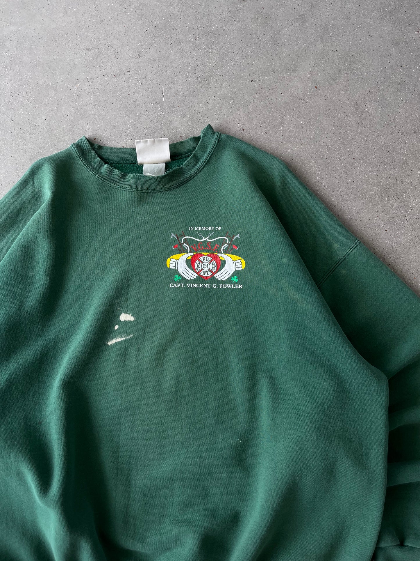 Vintage One Pitch Baseball Sweatshirt - XL