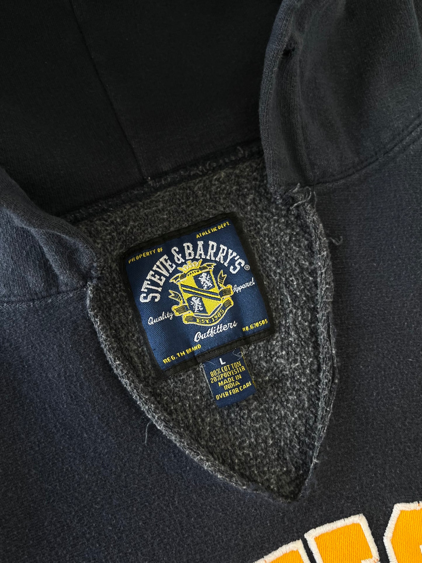 Vintage Michigan Steve & Barry's Hoodie - L