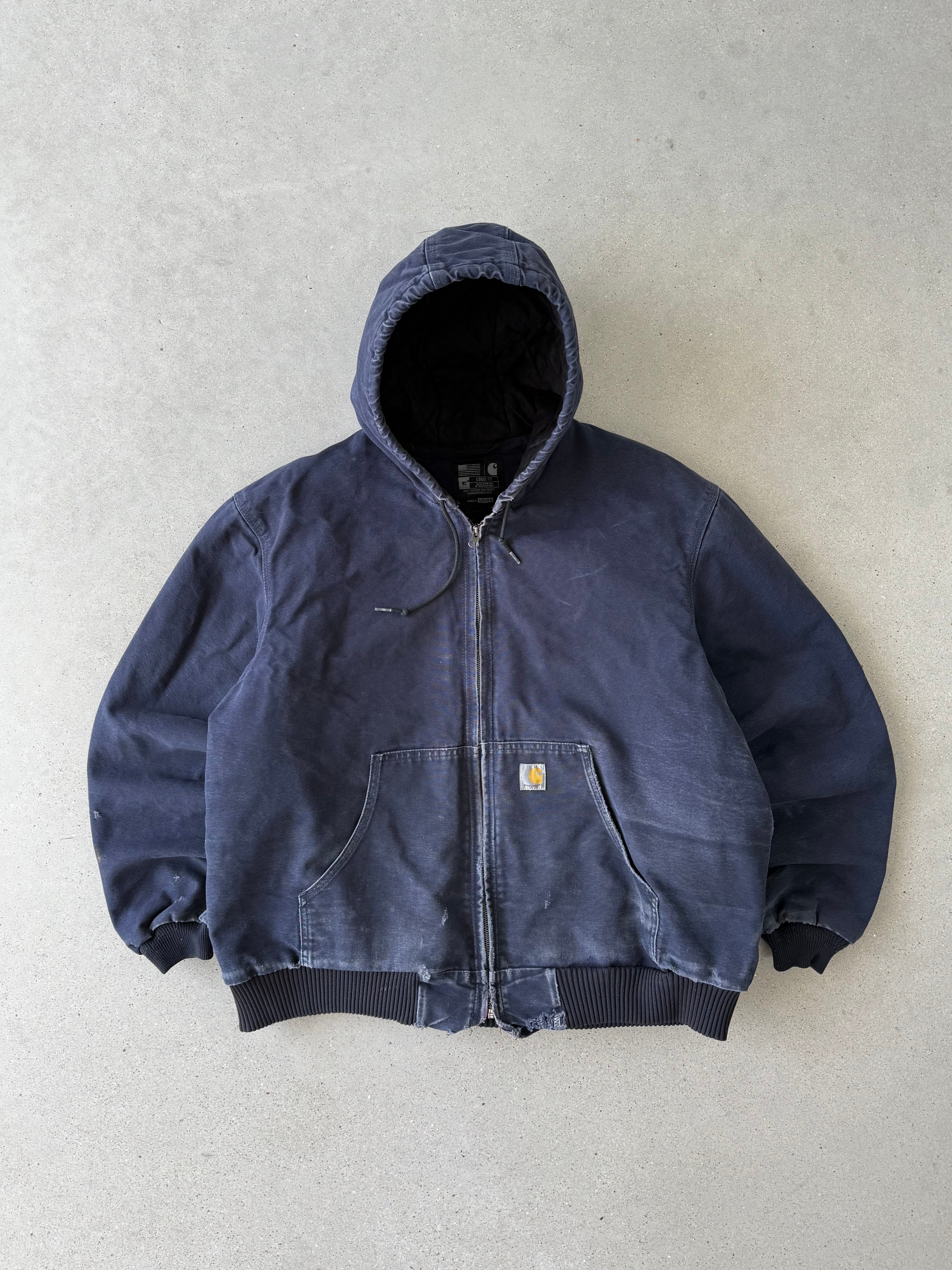 Vintage Carhartt OJO140-M Navy Active Jacket - XL