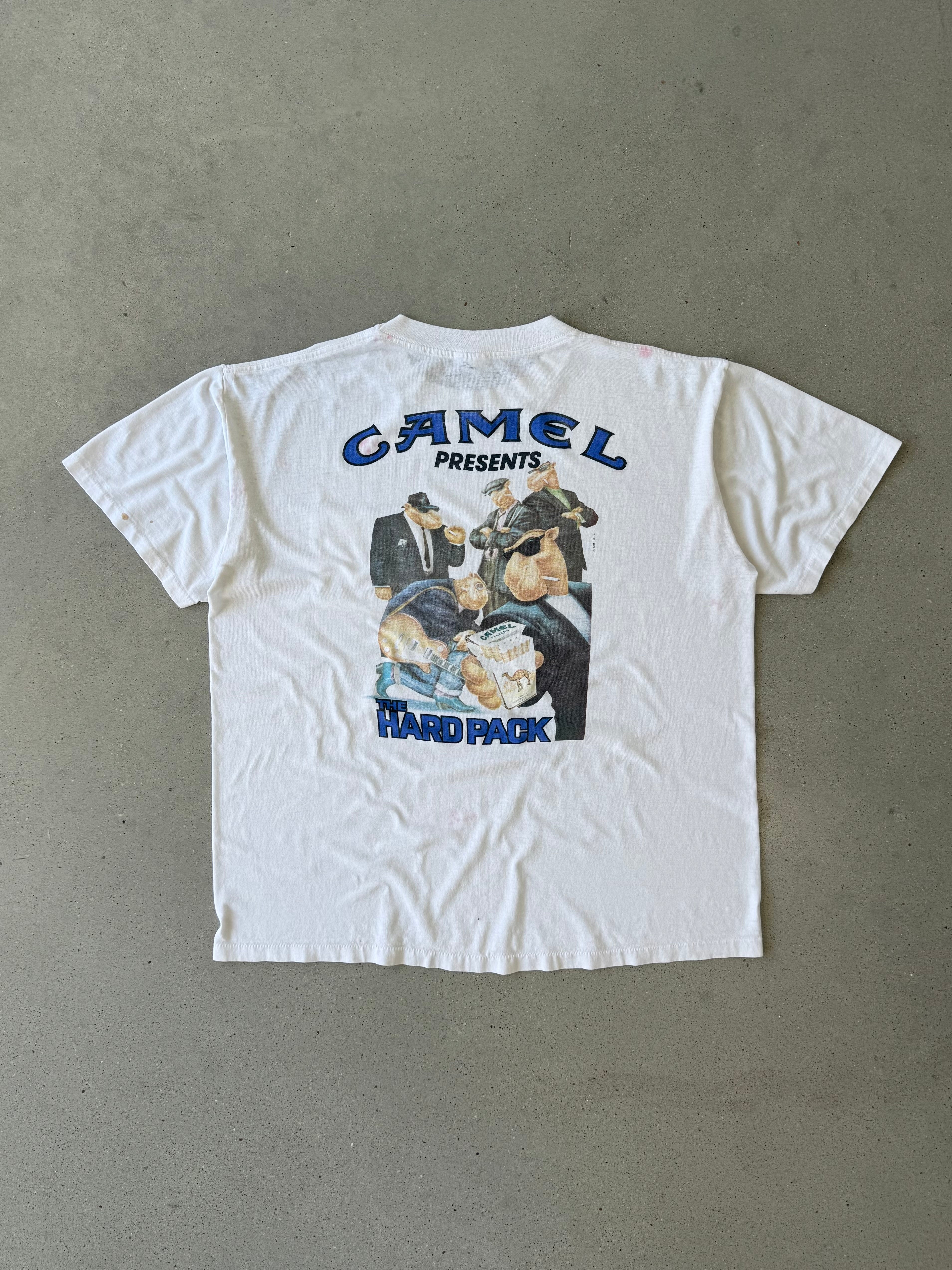 Vintage 1990s Camel 'The Hard Pack' Tee - XL