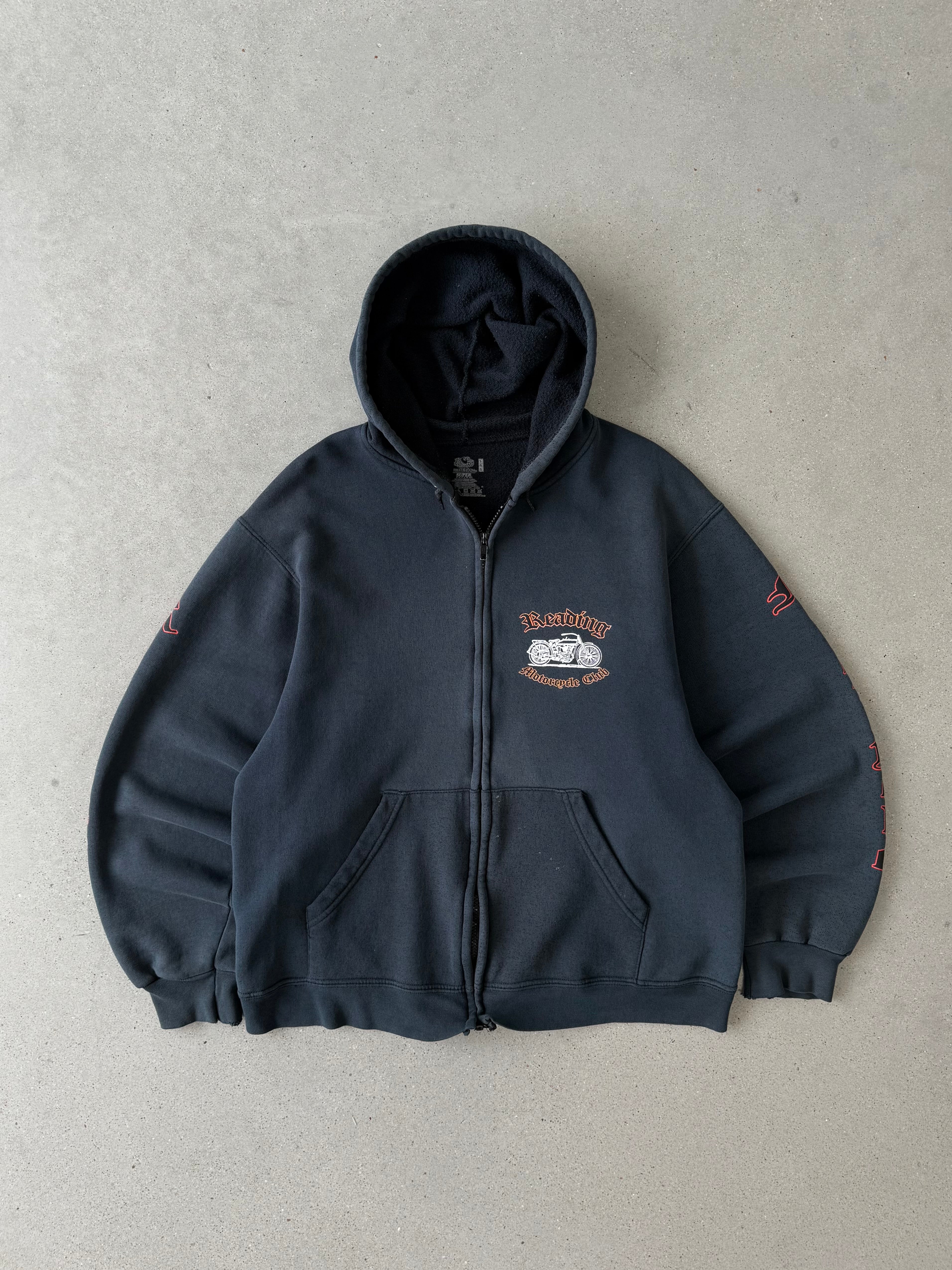 Vintage 2000s Reading Motorcycle Club Hoodie - L