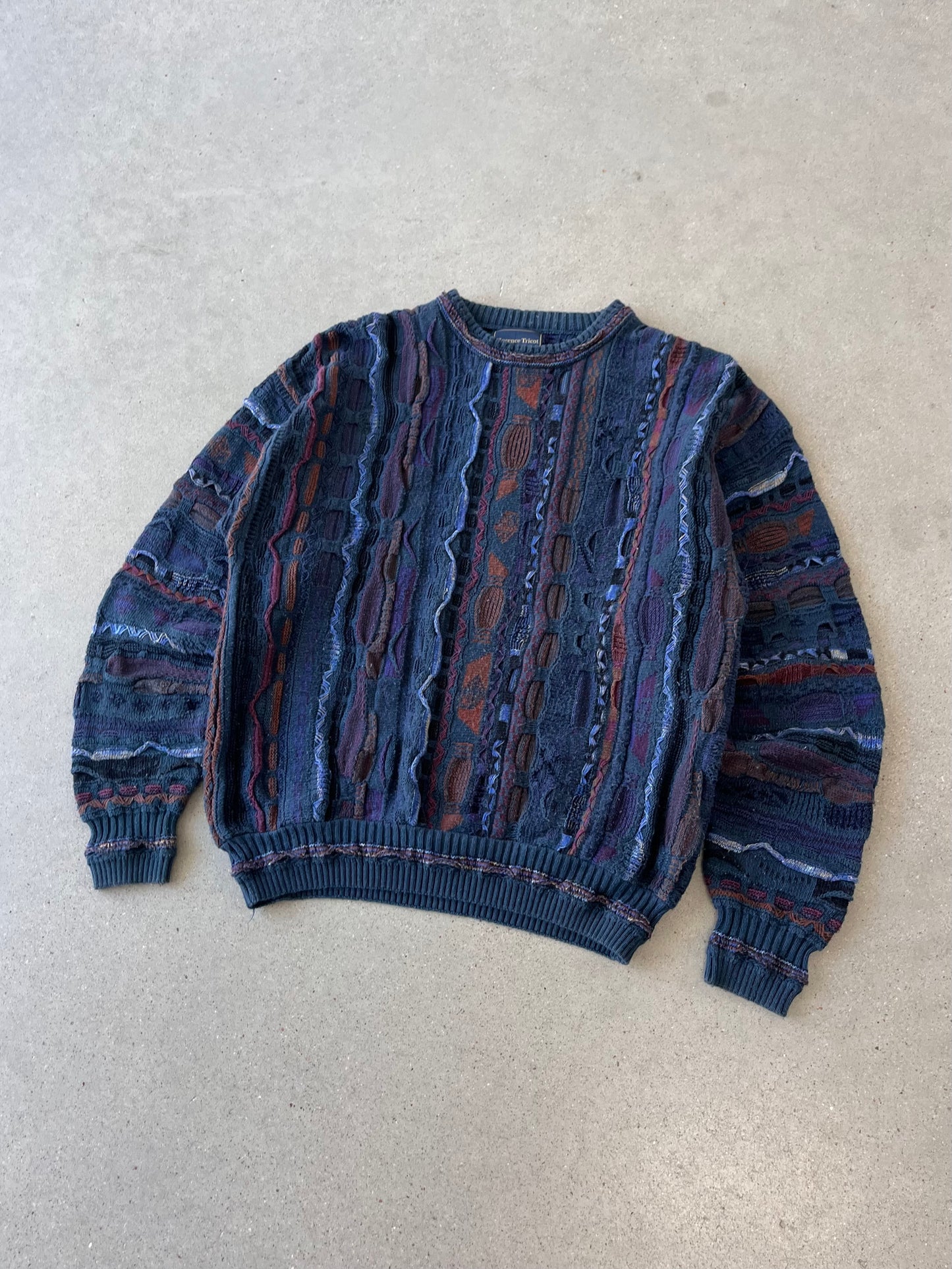 Vintage Florence Tricot 3D Sweater - L