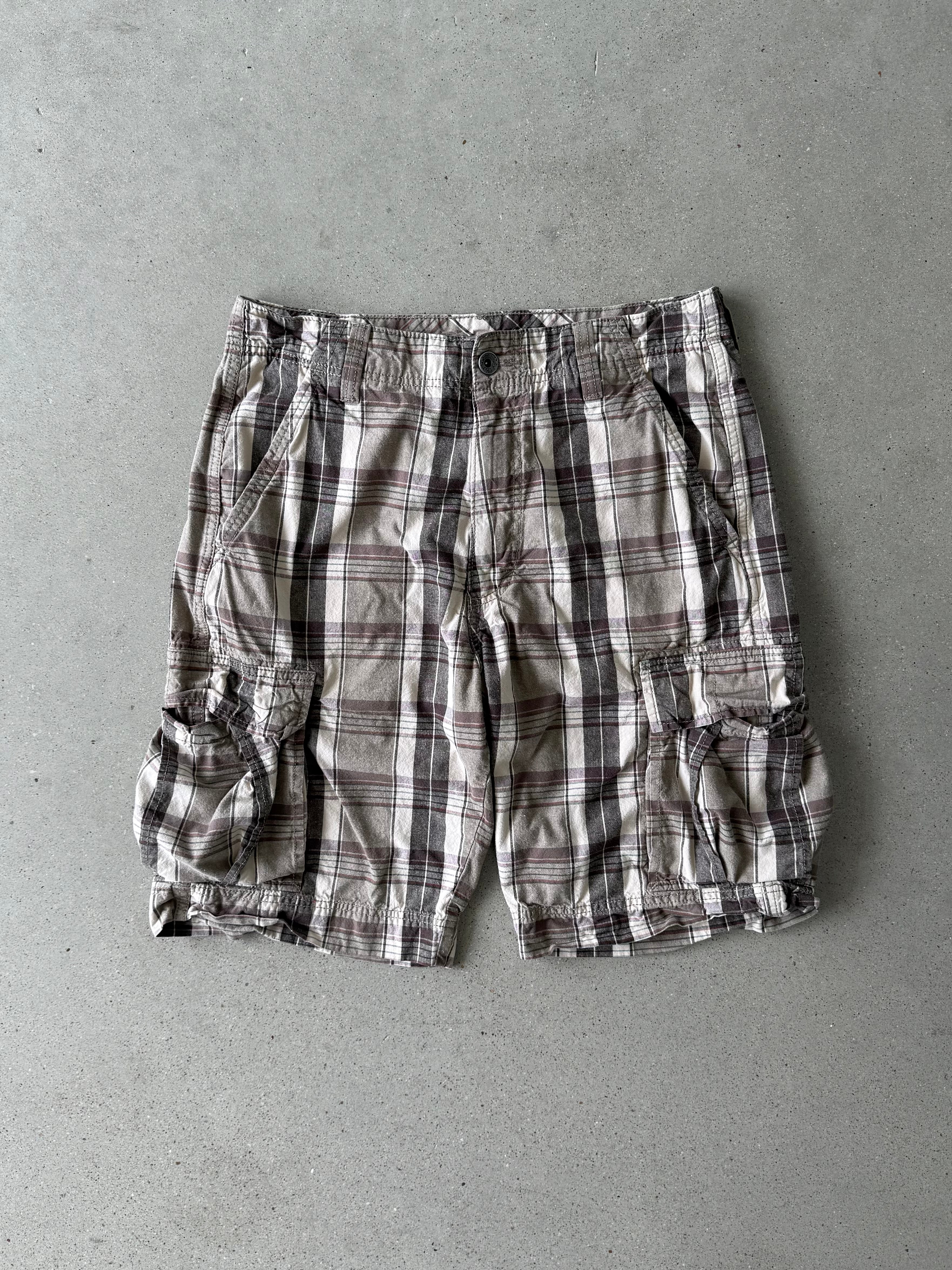 Vintage Levi's Plaid Shorts - 32