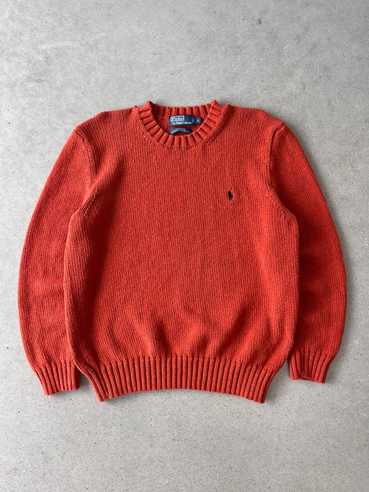 Vintage Polo Ralph Lauren Orange Knitted Sweater