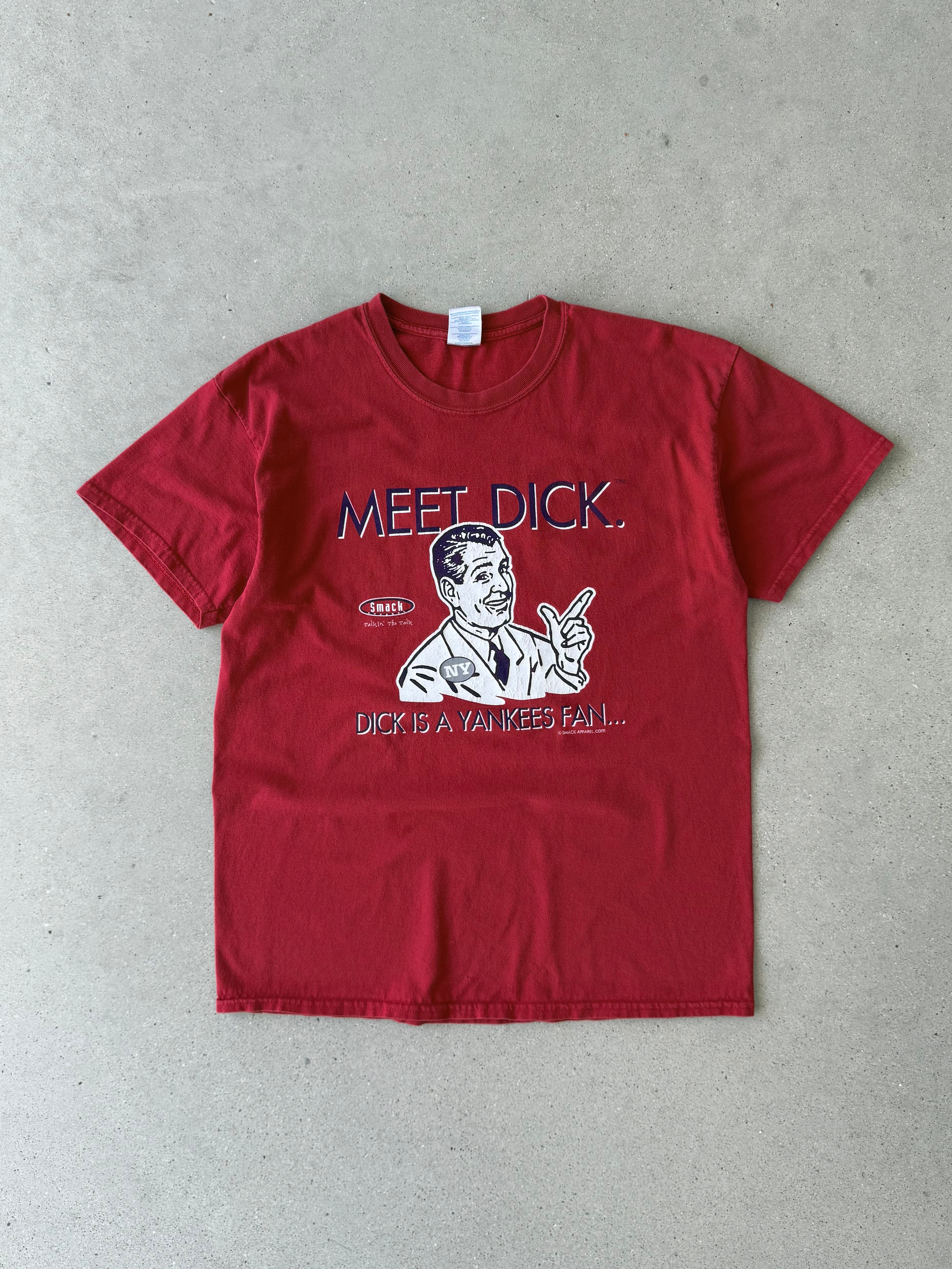 Vintage NY Yankees 'Don't be a Dick' Tee - L