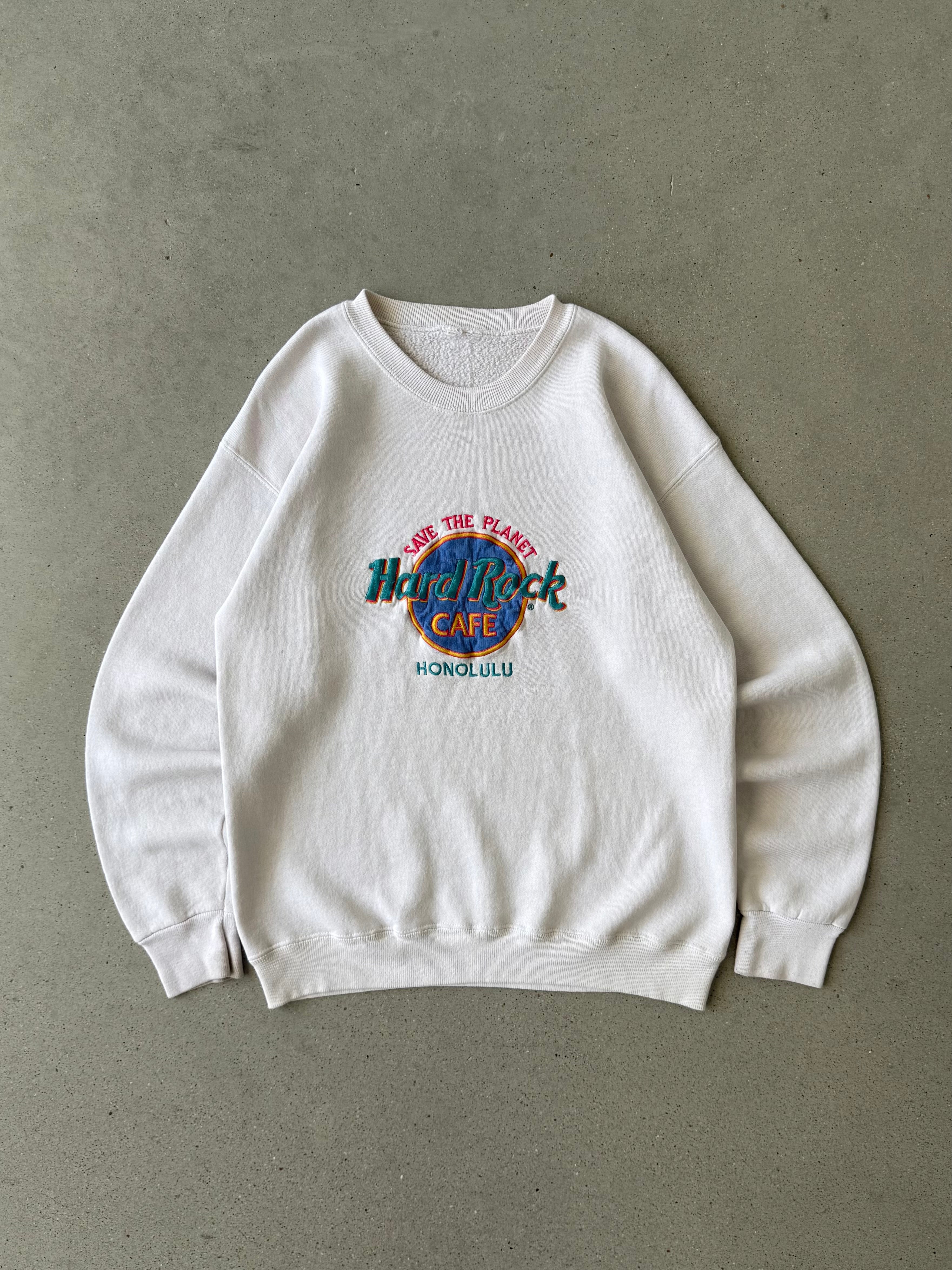 Vintage Hard Rock Cafe Honolulu Crewneck - L