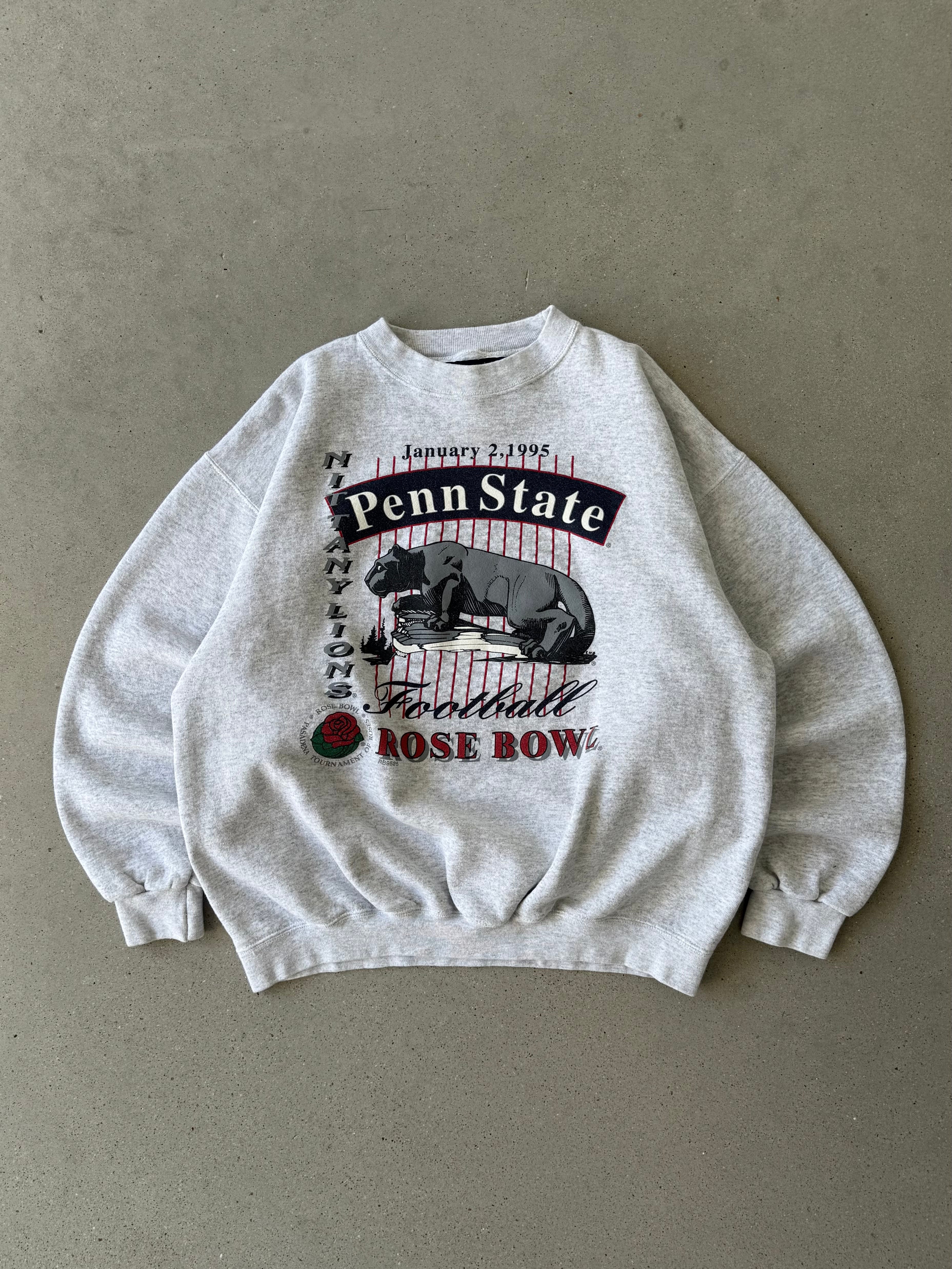 Vintage University of Penn State Gray Sweatshirt  - M