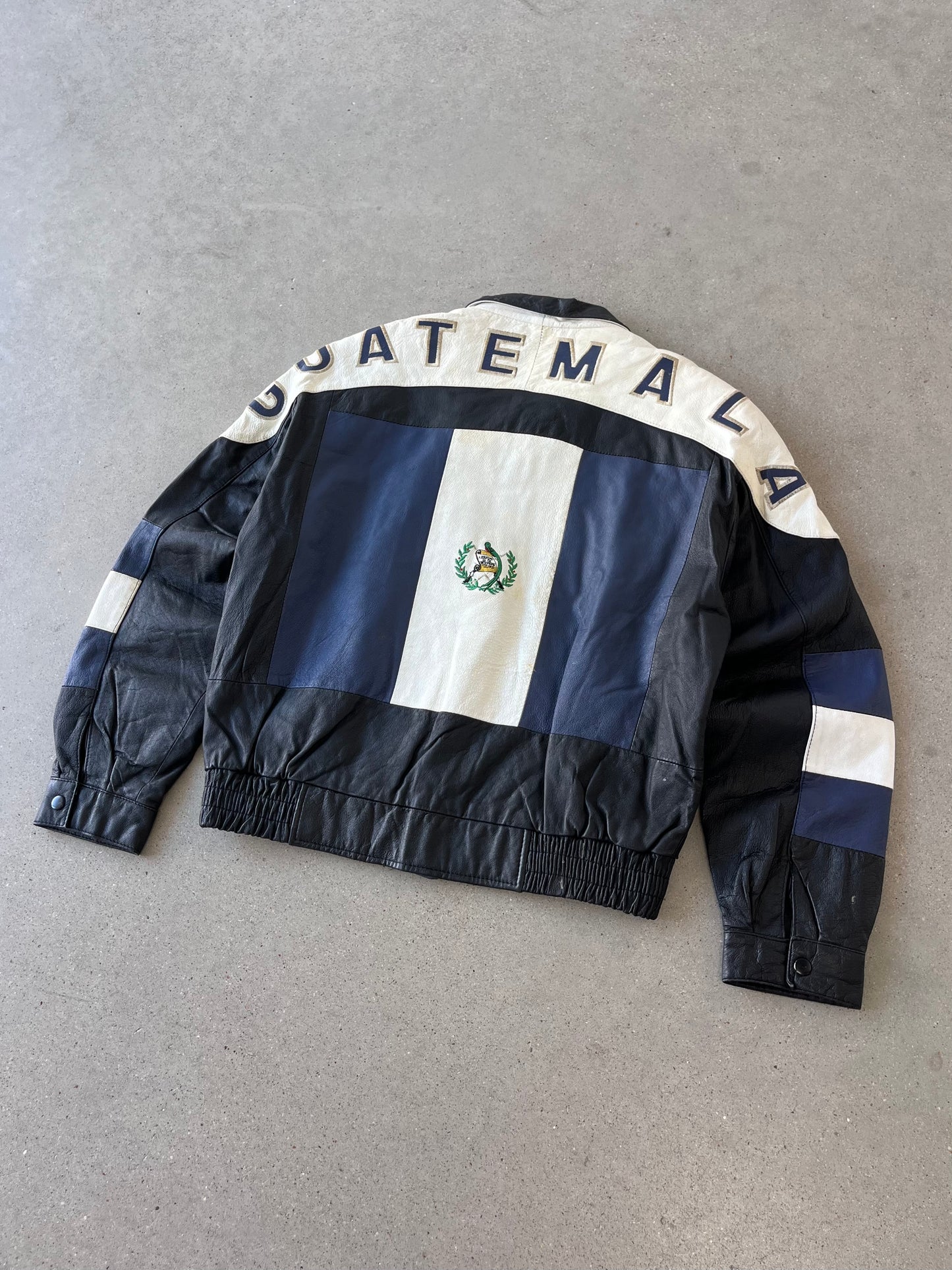 Vintage Guatemala Leather Jacket - M