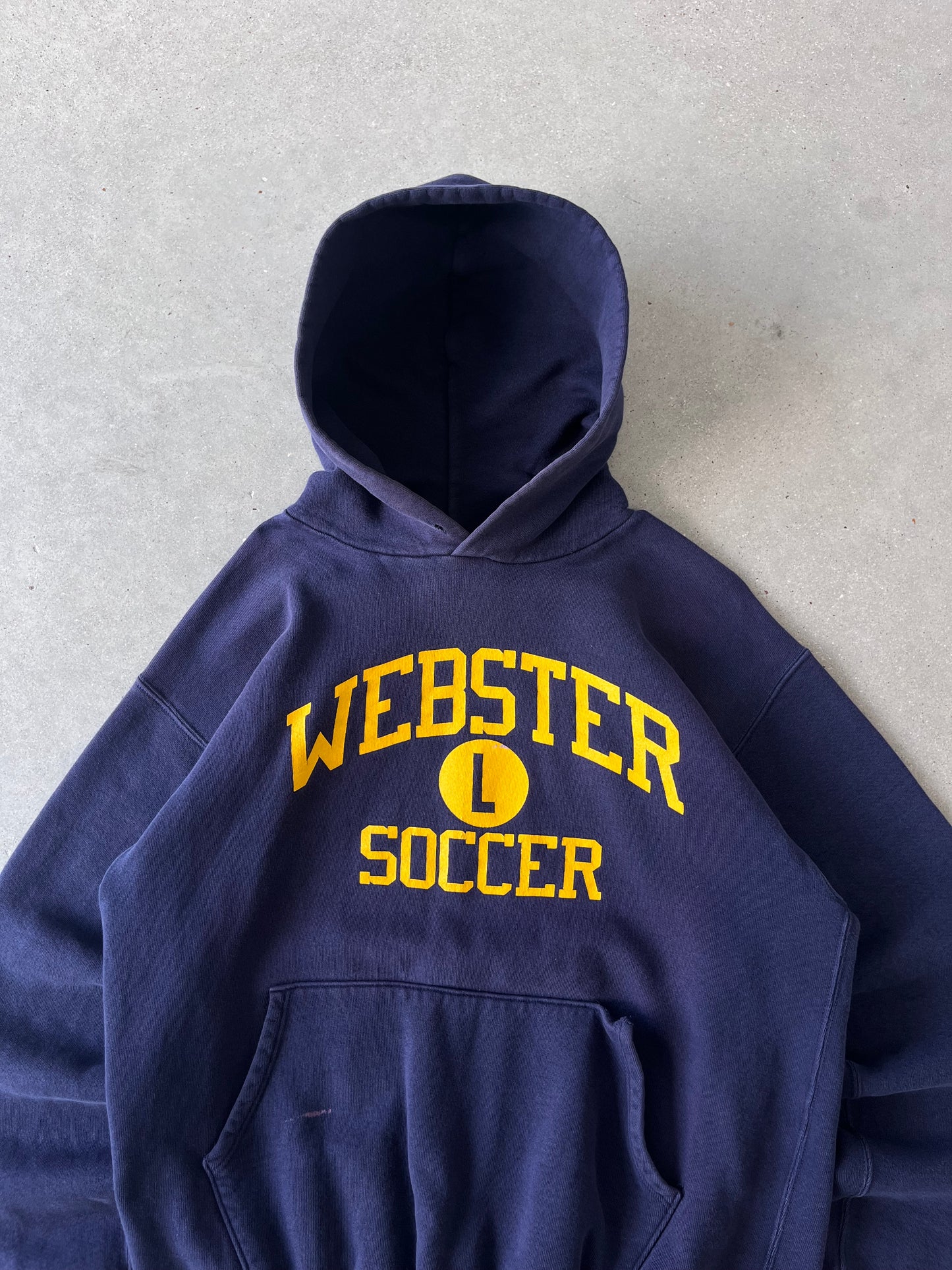 Vintage Webster Soccer Russell Athletic Hoodie - L