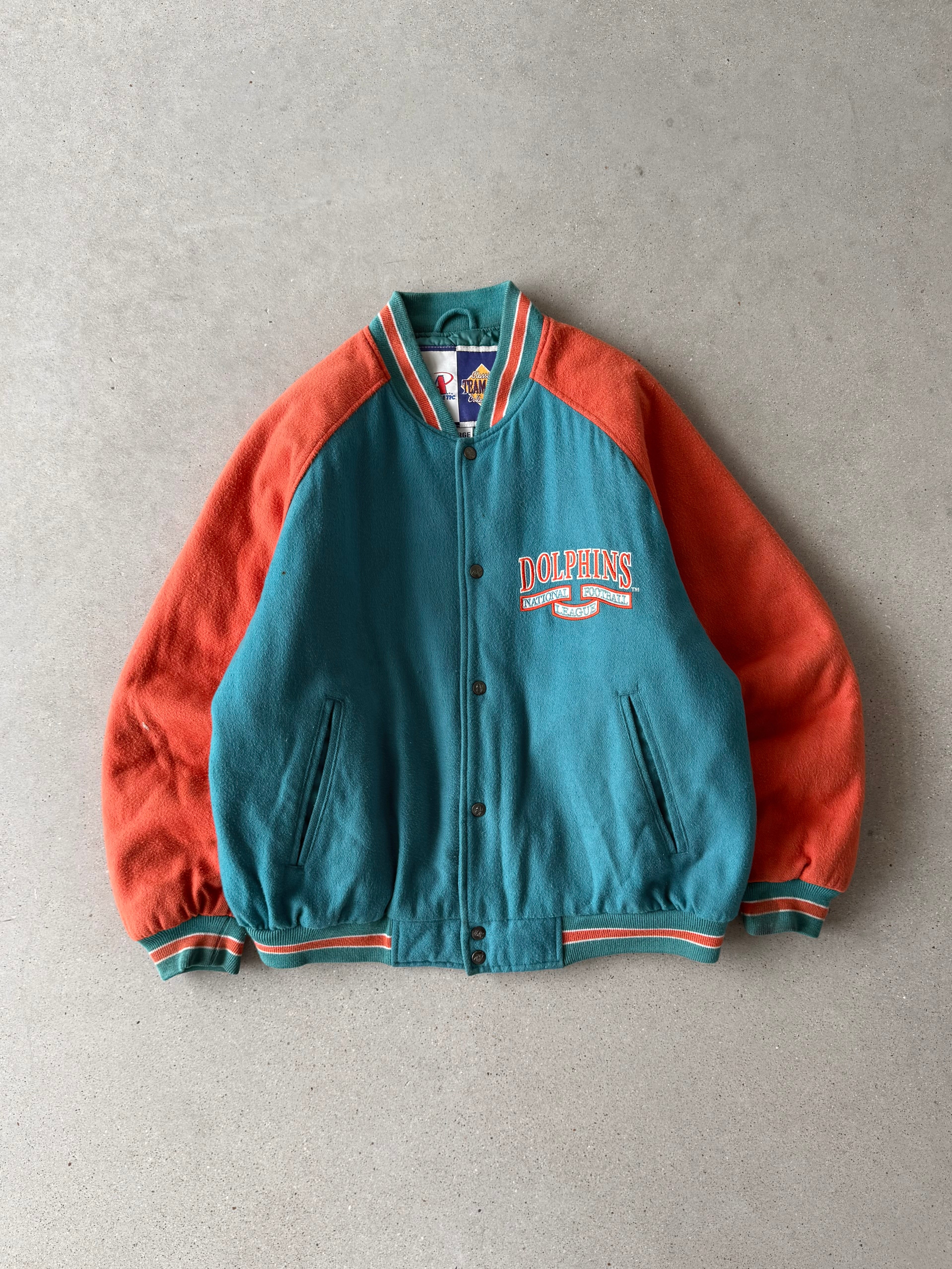 Vintage Miami Dolphins Varsity Jacket - L