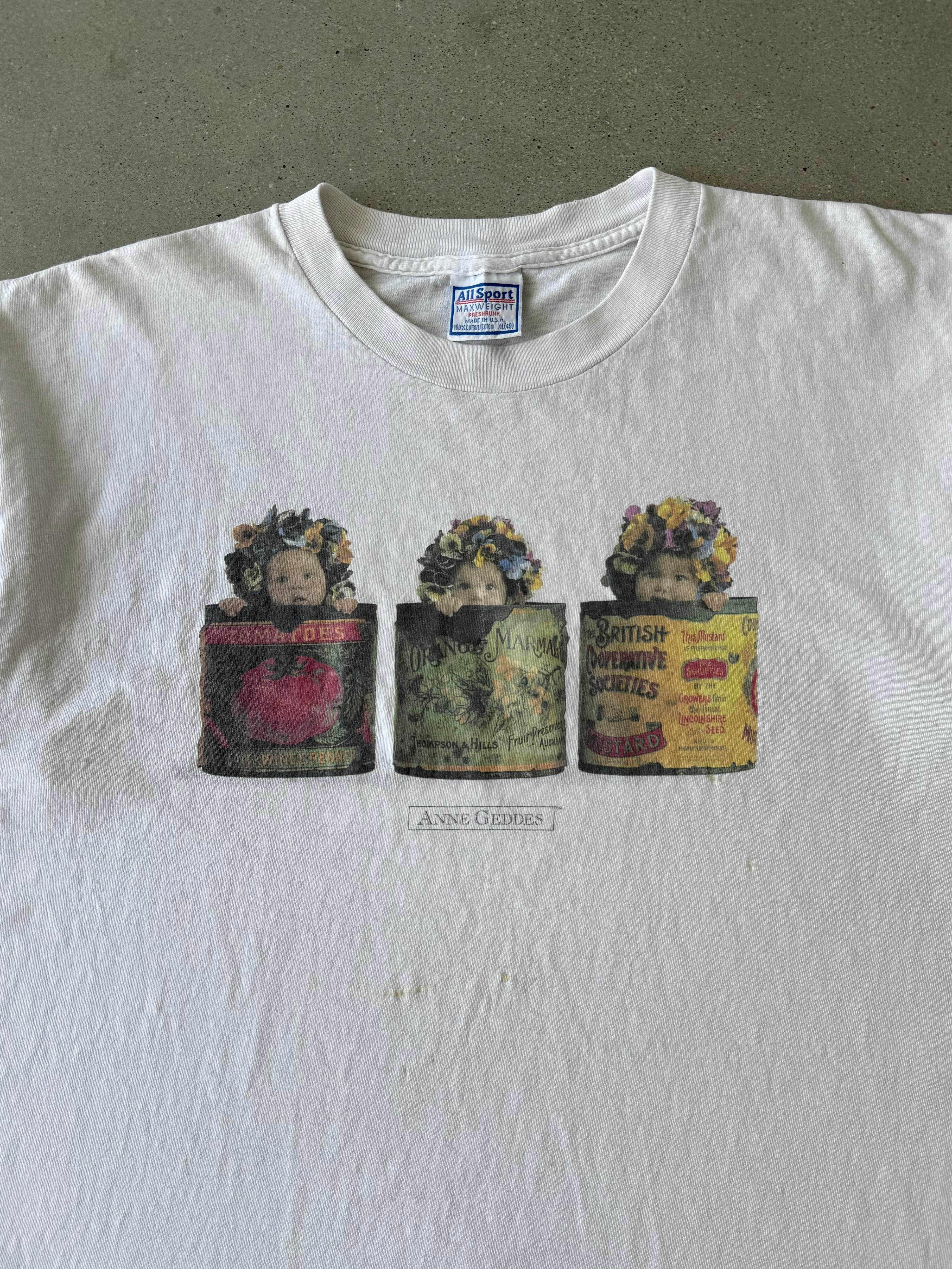 Vintage 90s Anne Geddes Photography Tee - XL