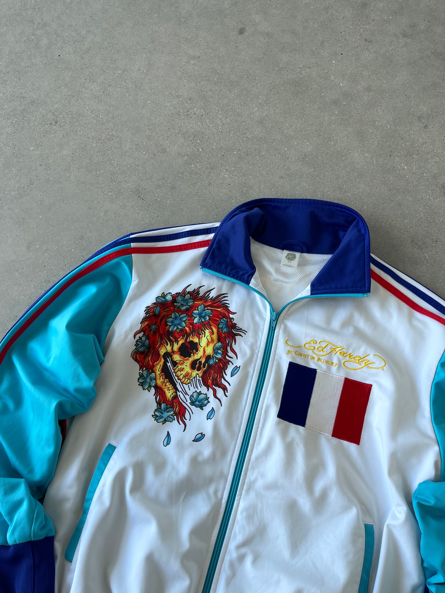 Vintage Y2K France ED HARDY Jacket - L