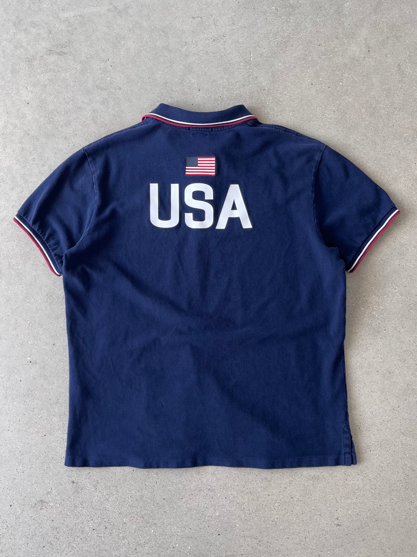 Vintage Polo Ralph Lauren USA 16 Custom Fit Shirt - XL