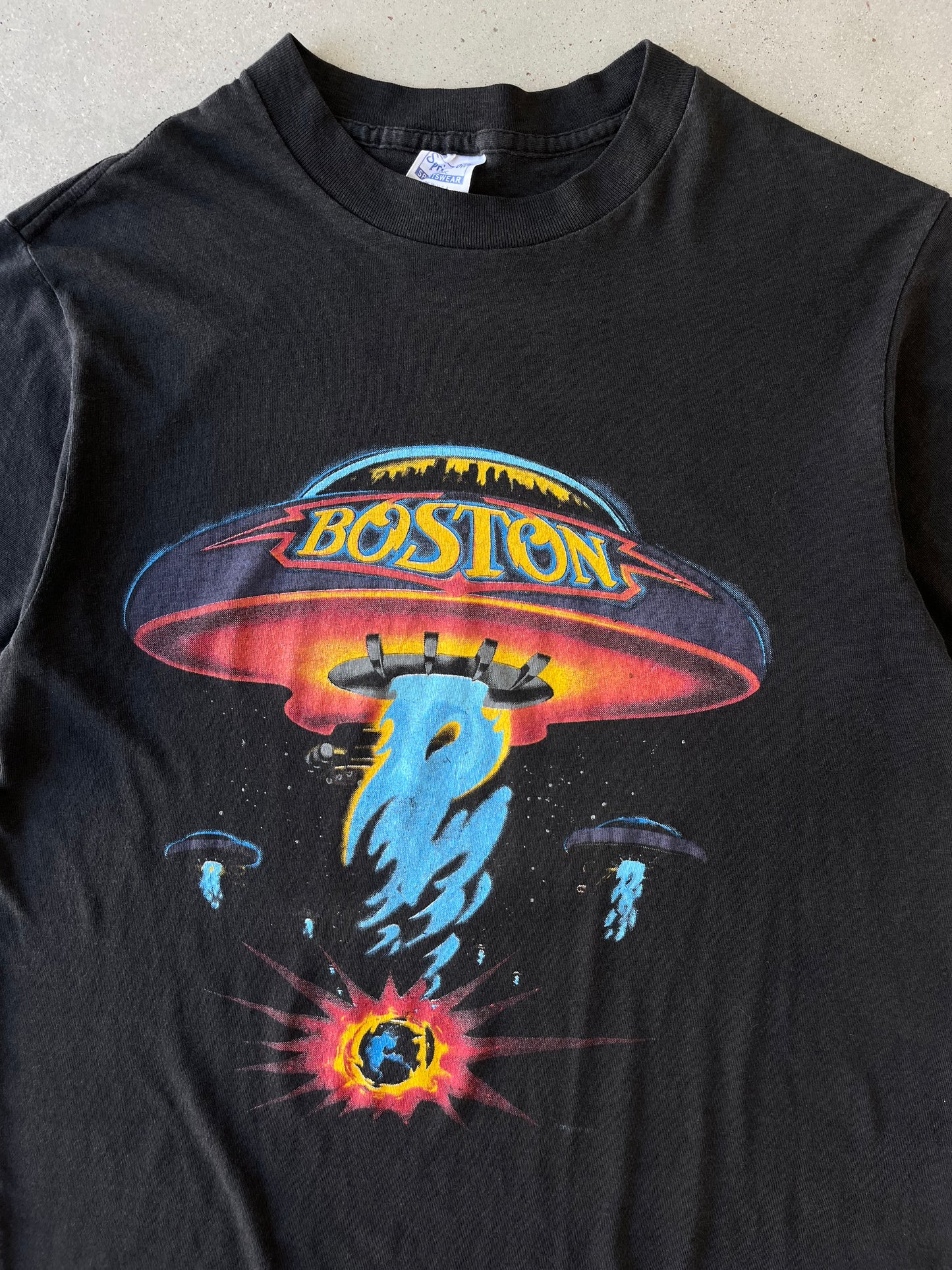 Vintage 1987 Boston U.S. Tour Tee - M