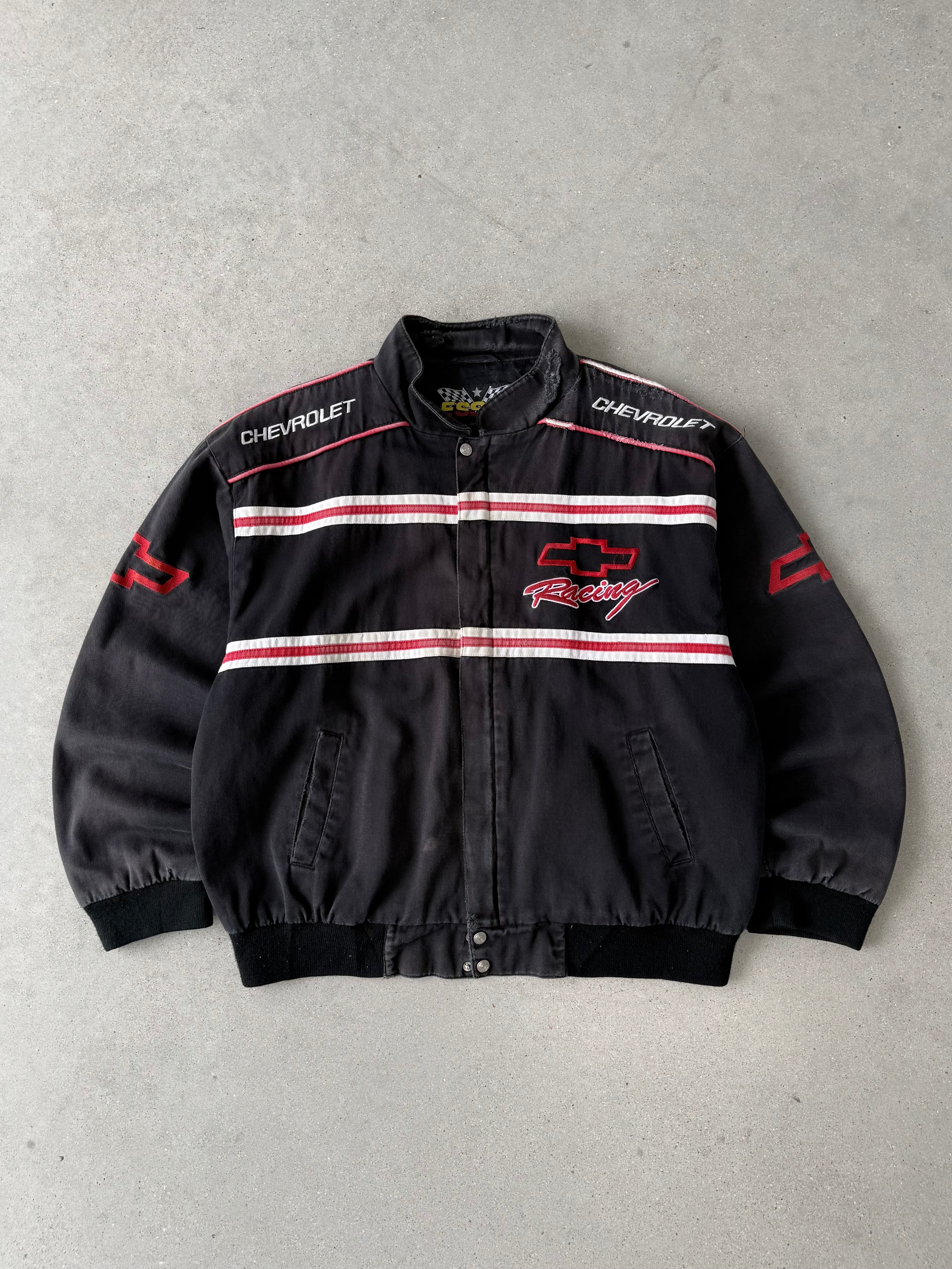 Vintage Chevrolet Distressed Racing  Jacket - L