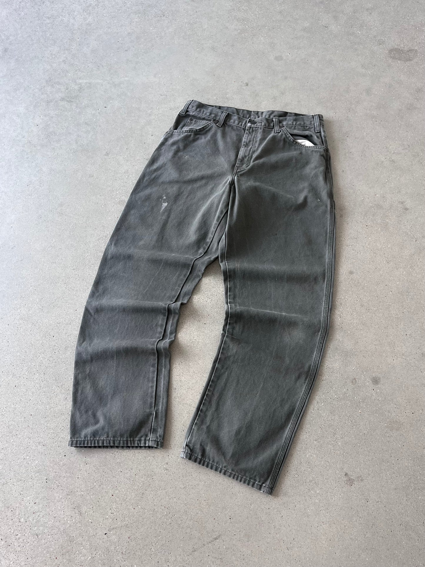 Vintage Dickies Olive Carpenter Pants - 33x32