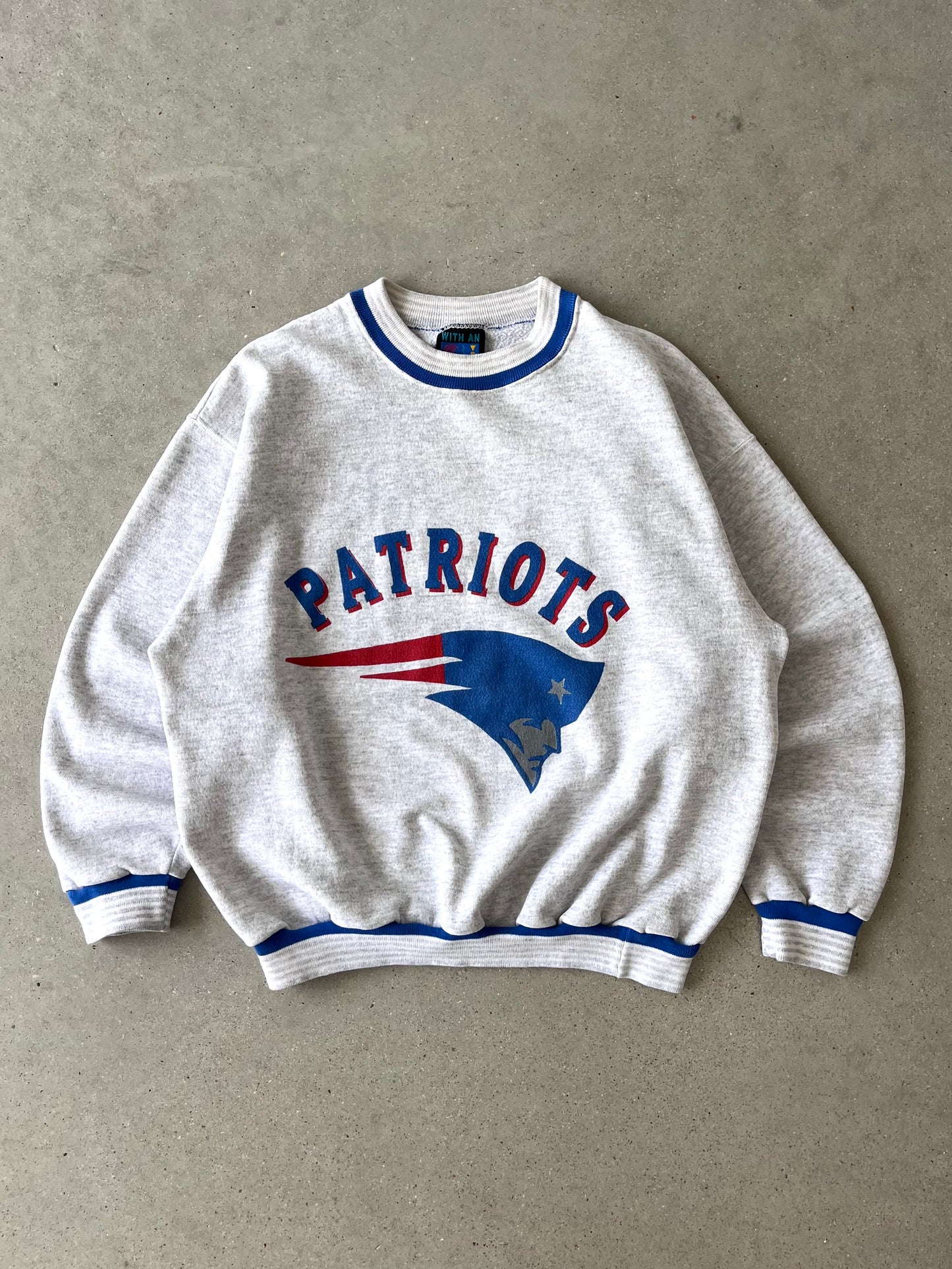 Vintage New England Patriots Crewneck - M