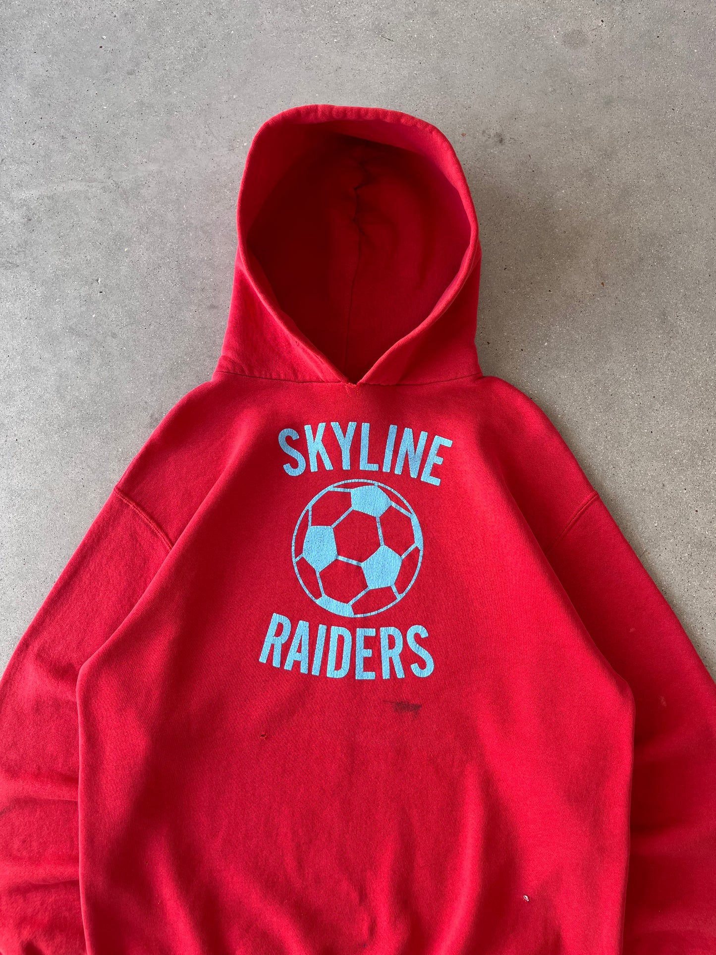 Vintage Skyline Raiders Russell Athletic Hoodie - L