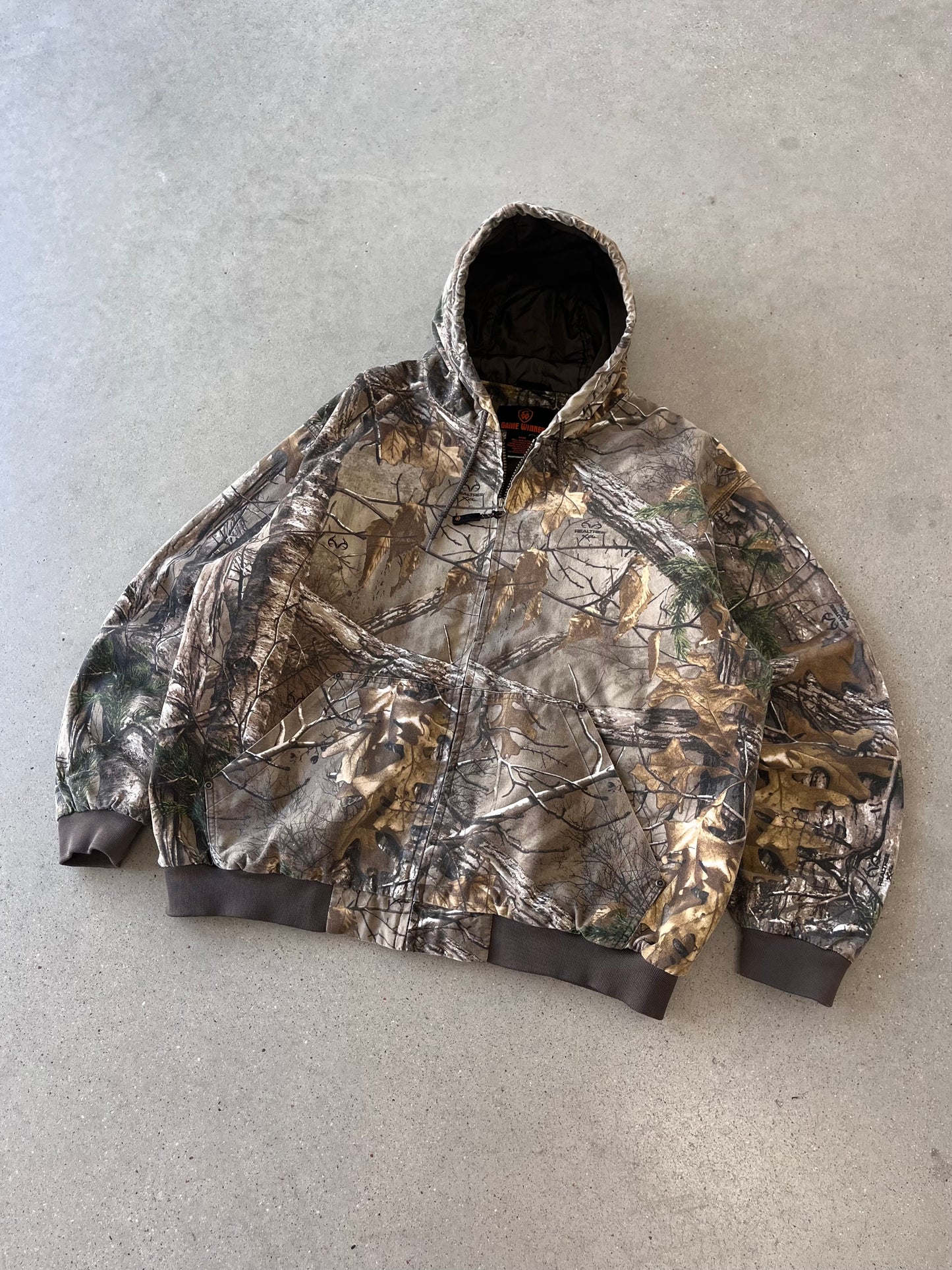 Vintage Realtree Gamewinner Active Jacket - XL